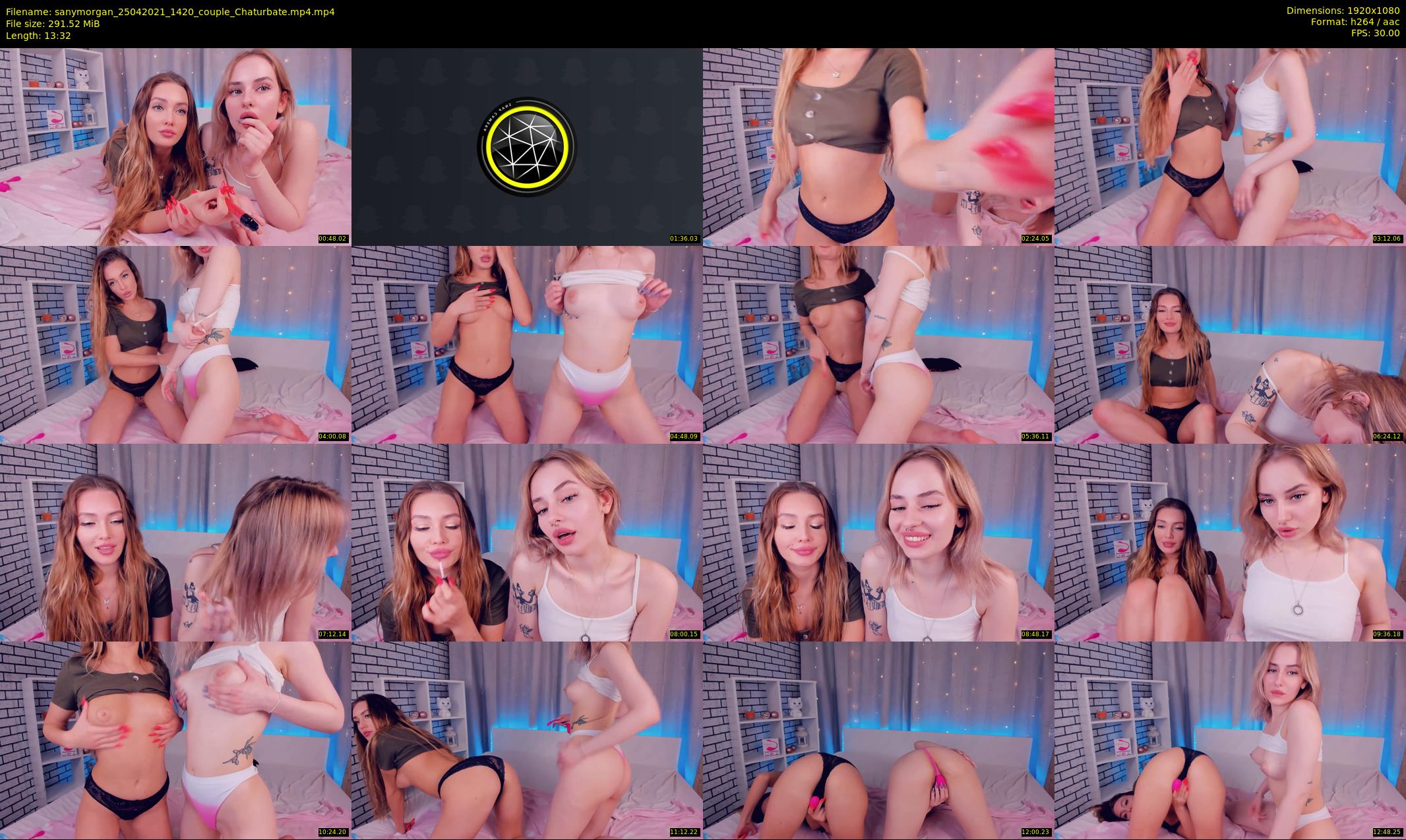 sanymorgan — 14 minute Chaturbate couple cam show recording, 1080p, Apr 25, 2021