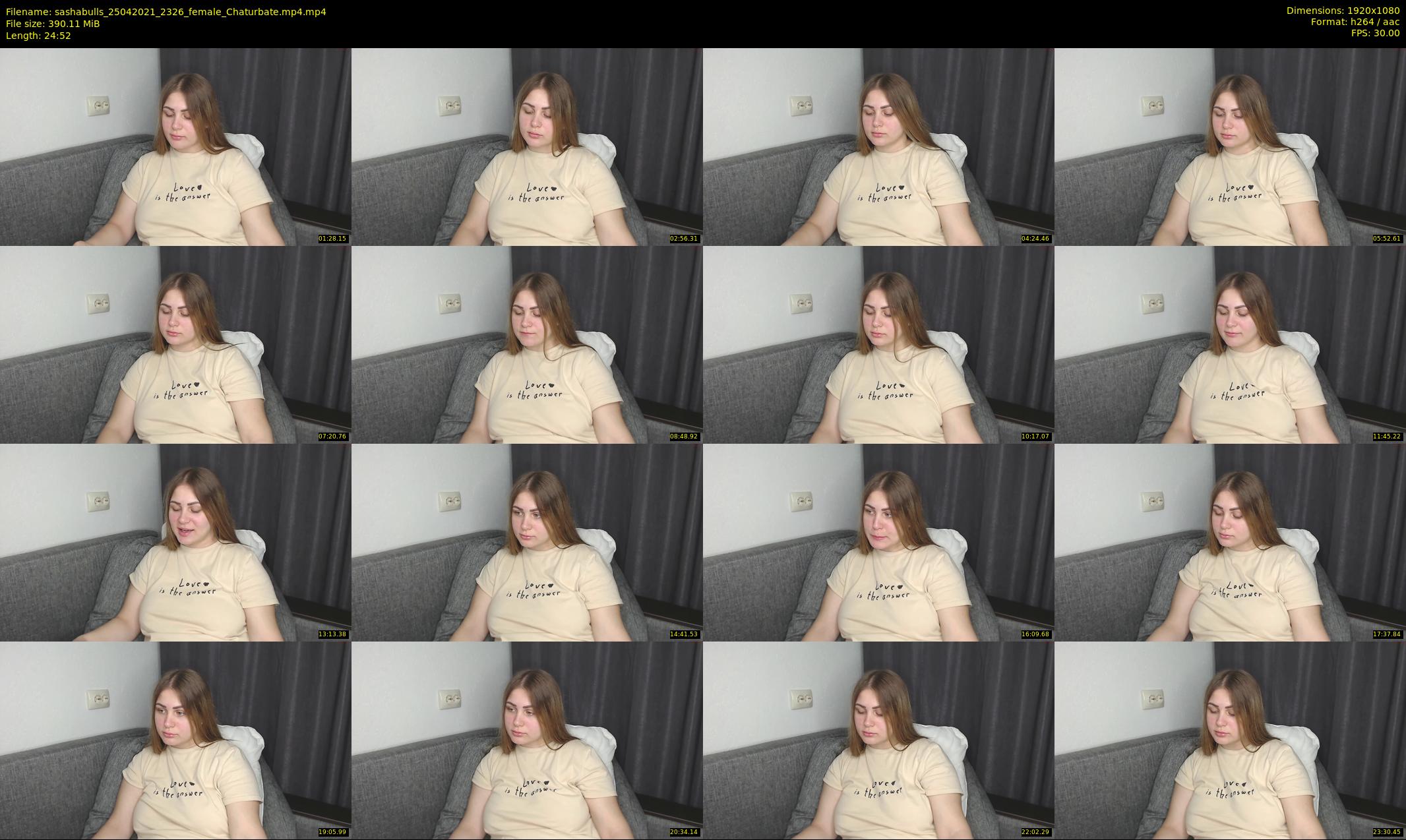 sashabulls — 25 minute Chaturbate couple cam show recording, 1080p, Apr 25, 2021