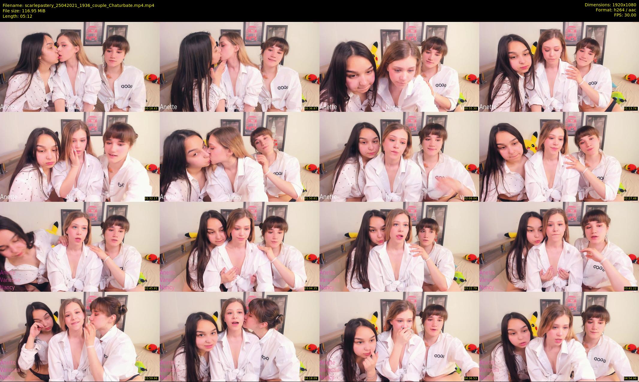 scarlepastery — 6 minute Chaturbate couple cam show recording, 1080p, Apr 25, 2021
