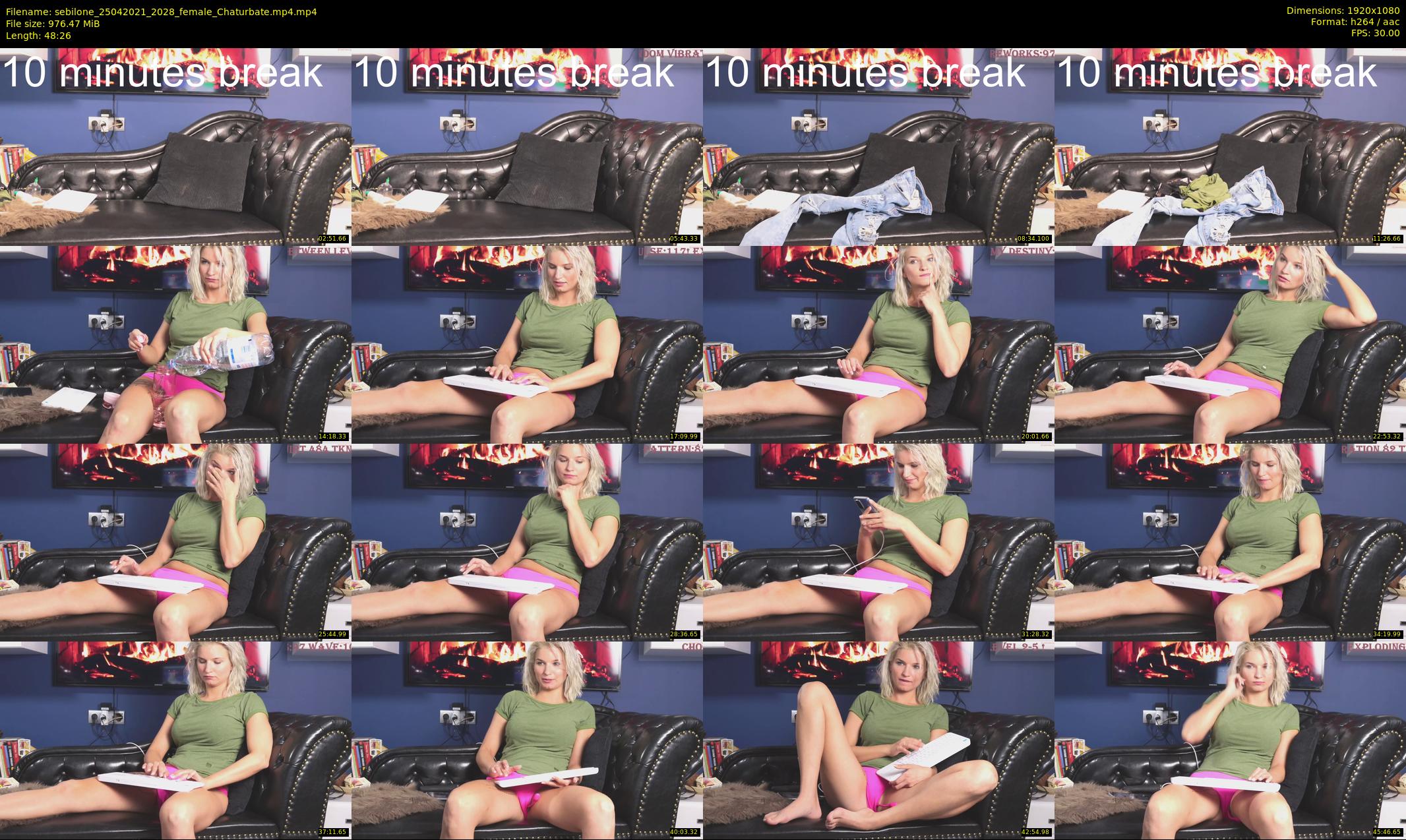 sebilone — 49 minute Chaturbate couple cam show recording, 1080p, Apr 25, 2021