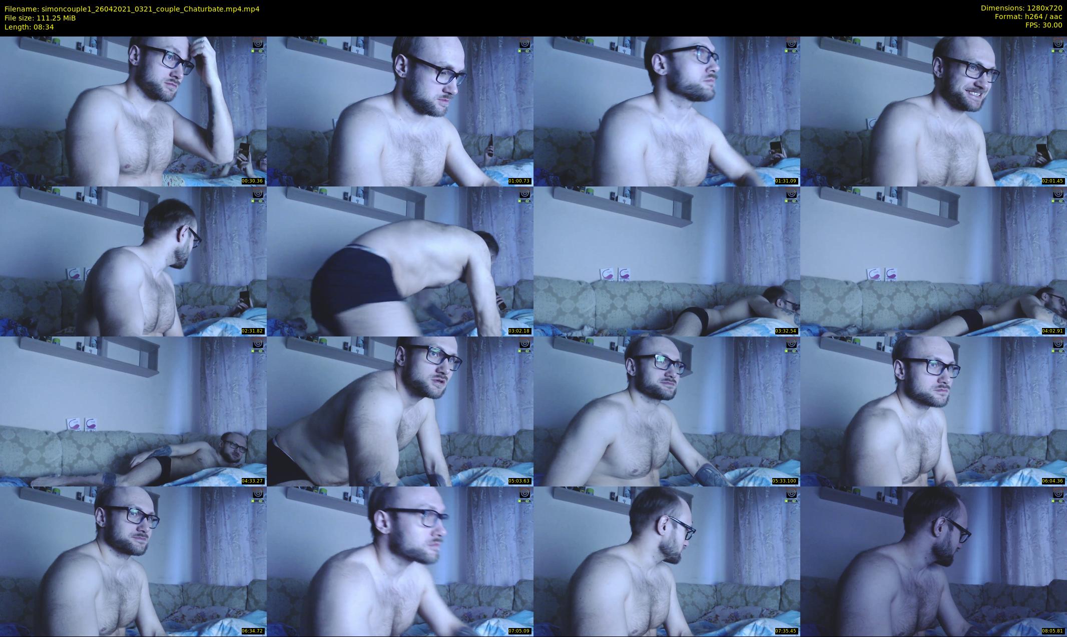 simoncouple1 — 9 minute Chaturbate couple cam show recording, 720p, Apr 26, 2021