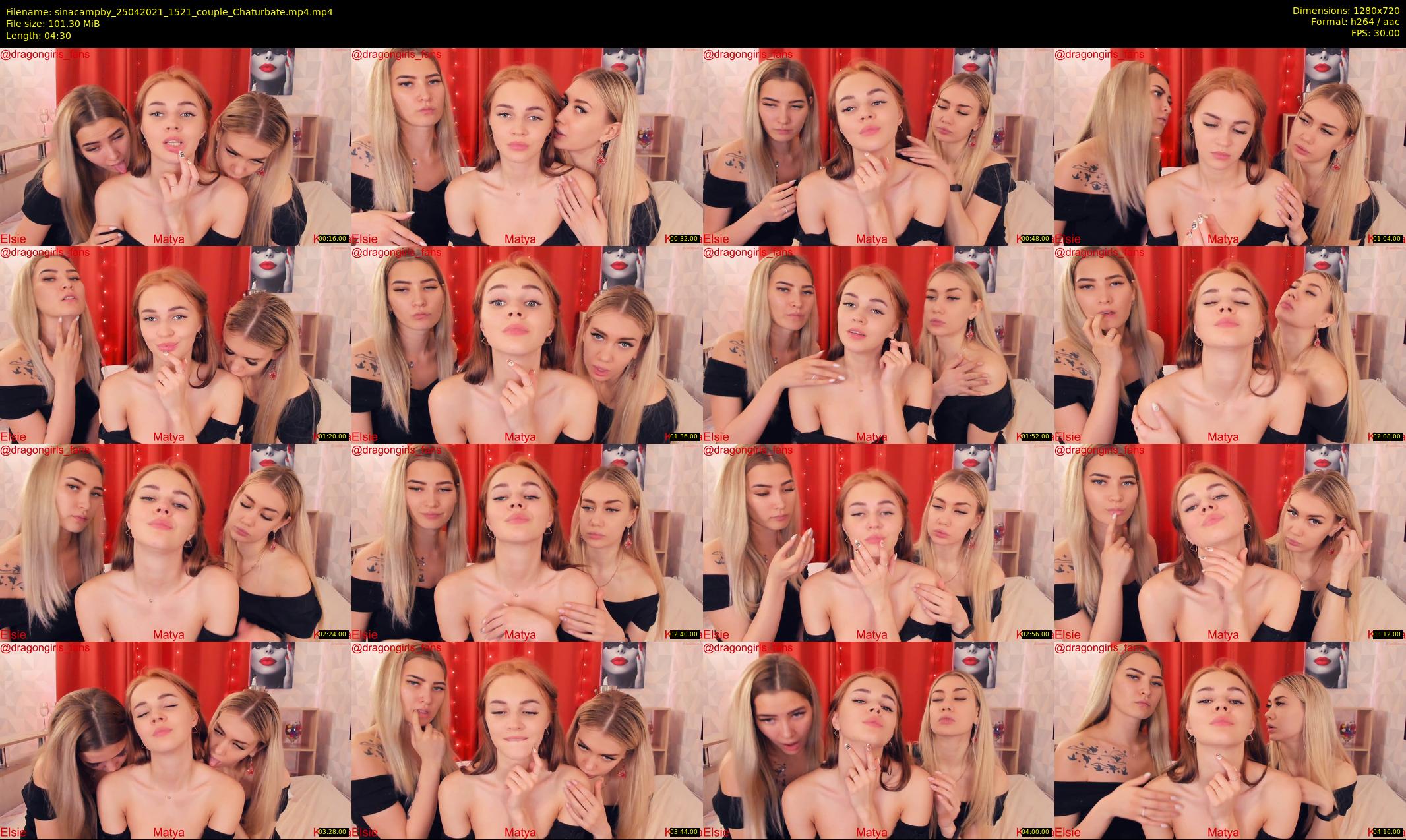 sinacampby — 5 minute Chaturbate couple cam show recording, 720p, Apr 25, 2021