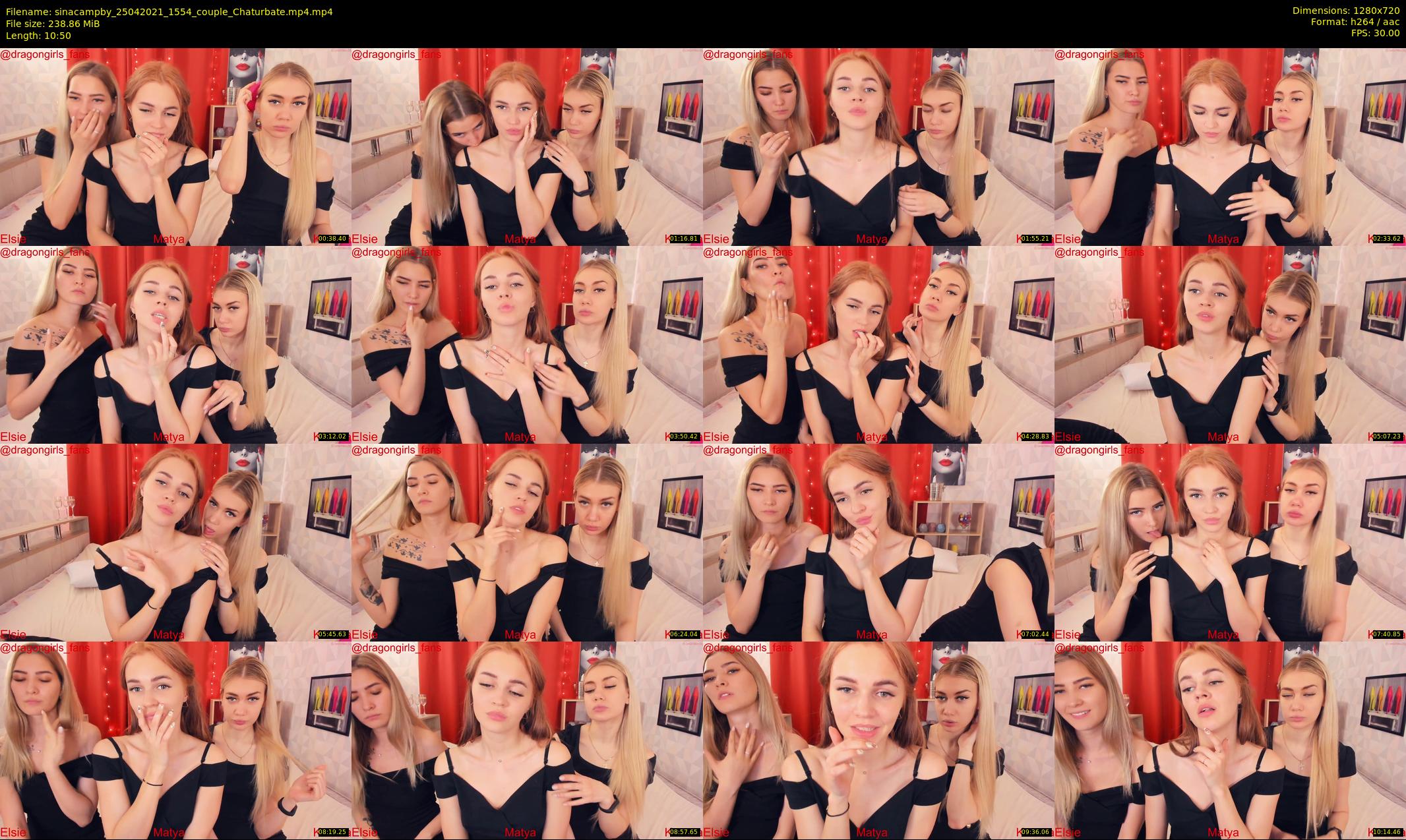 sinacampby — 11 minute Chaturbate couple cam show recording, 720p, Apr 25, 2021