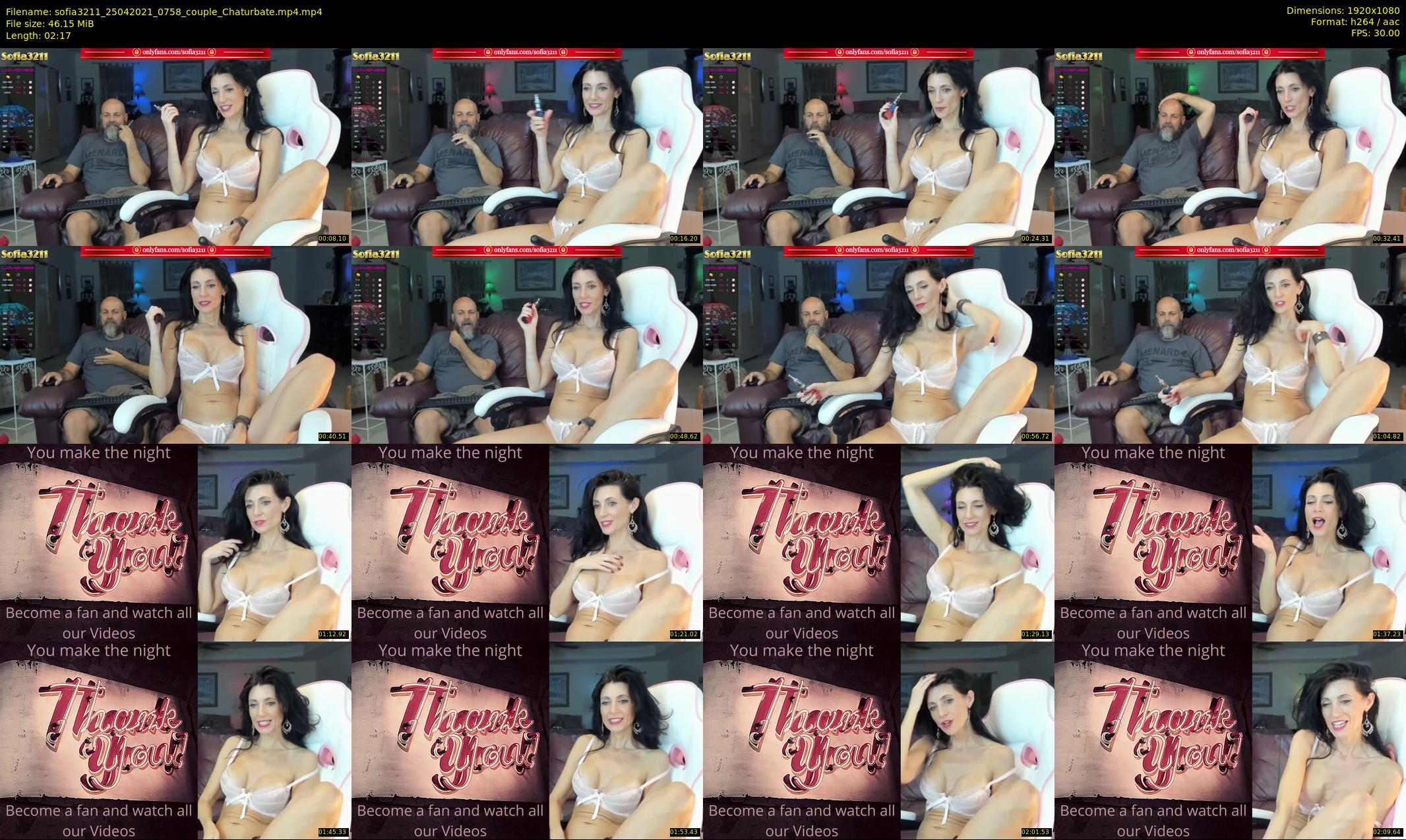 sofia3211 — 3 minute Chaturbate couple cam show recording, 1080p, Apr 25, 2021