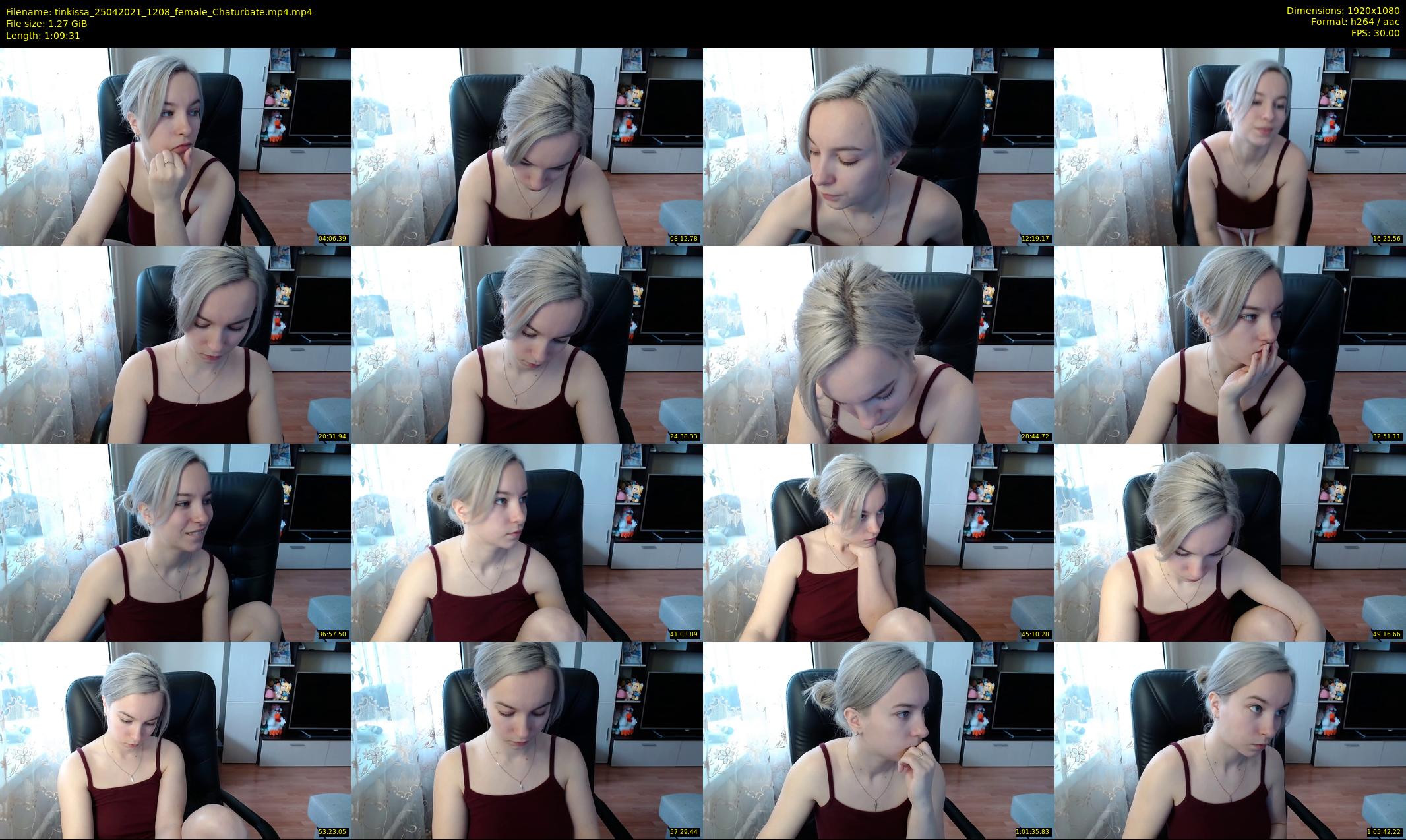 tinkissa — 70 minute Chaturbate couple cam show recording, 1080p, Apr 25, 2021