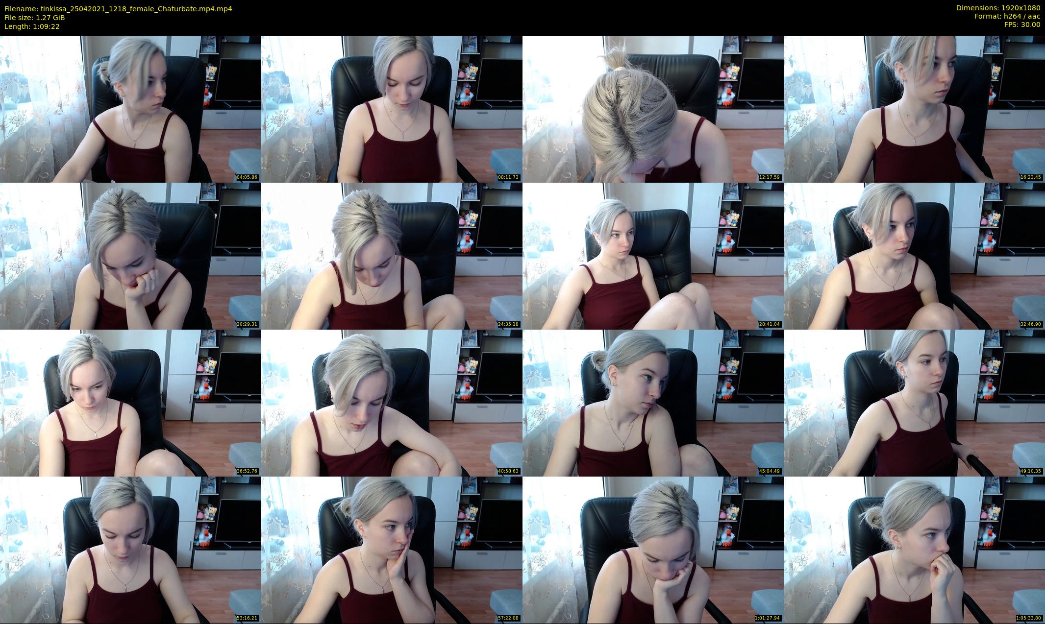 tinkissa — 70 minute Chaturbate couple cam show recording, 1080p, Apr 25, 2021