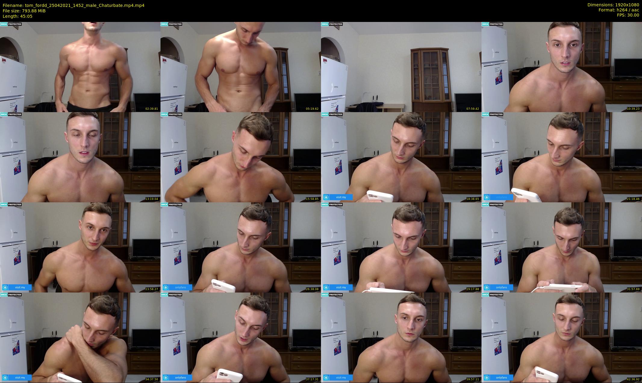 tom_fordd — 46 minute Chaturbate male cam show recording, 1080p, Apr 25, 2021