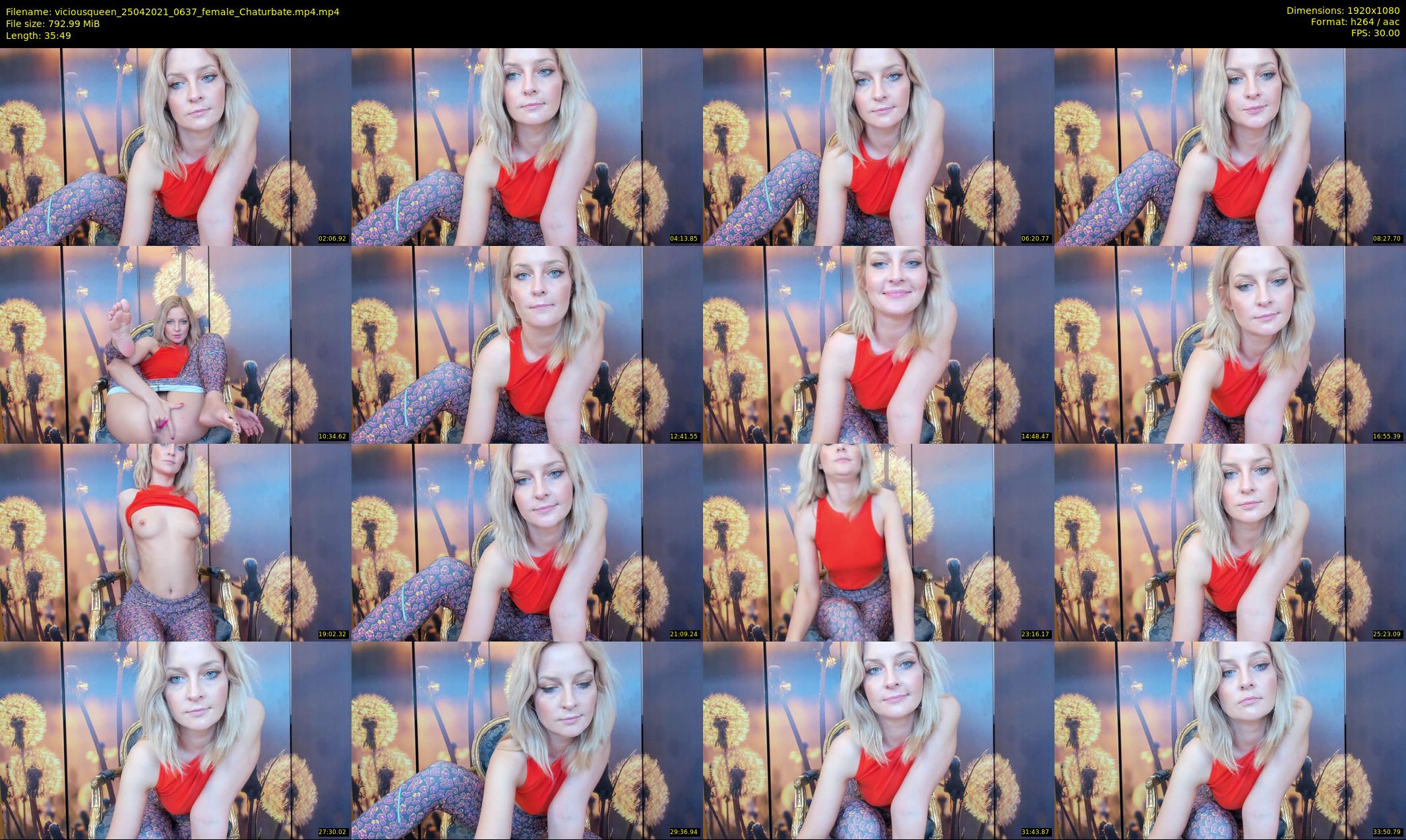 viciousqueen — 36 minute Chaturbate female cam show recording, 1080p, Apr 25, 2021