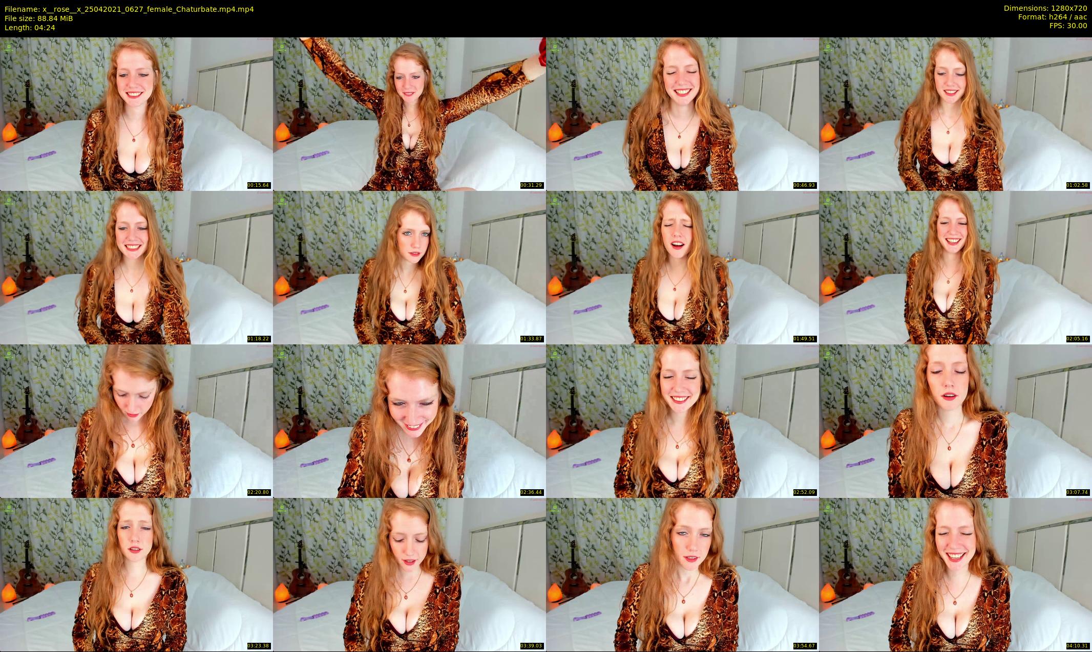 x__rose__x — 5 minute Chaturbate female cam show recording, 720p, Apr 25, 2021
