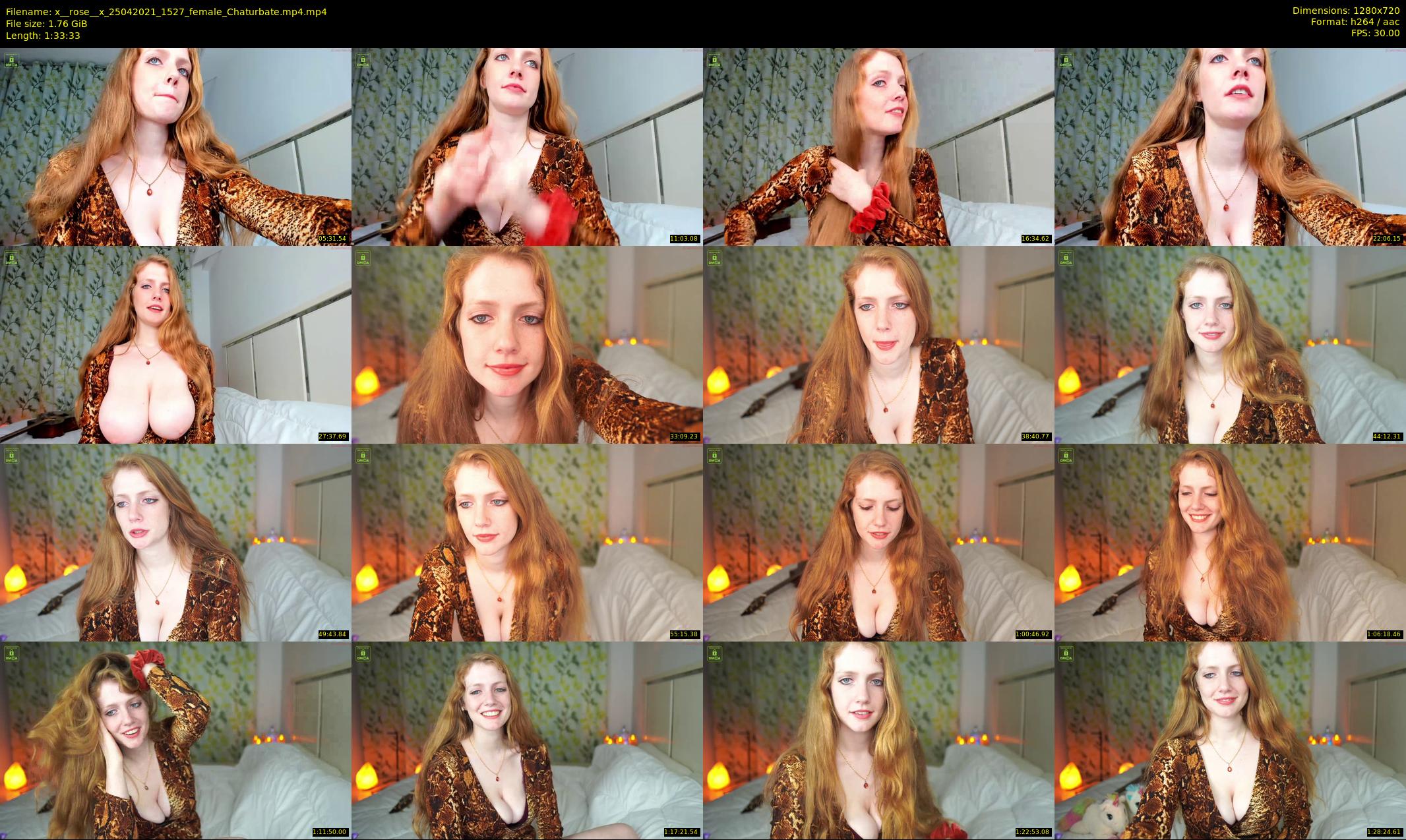 x__rose__x — 94 minute Chaturbate female cam show recording, 720p, Apr 25, 2021