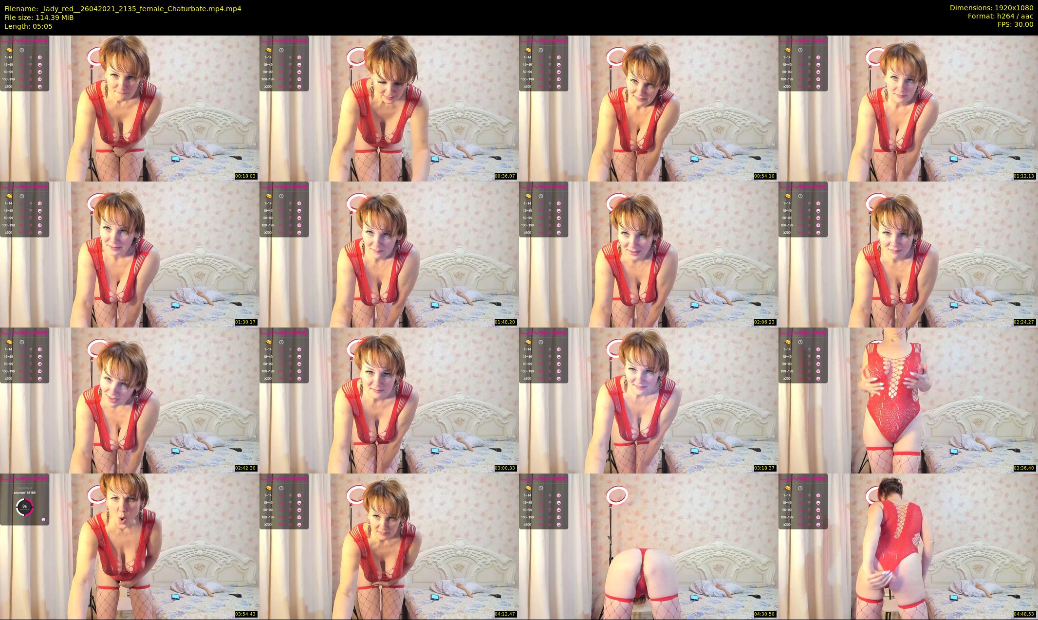 _lady_red_ — 6 minute Chaturbate female cam show recording, 1080p, Apr 26, 2021