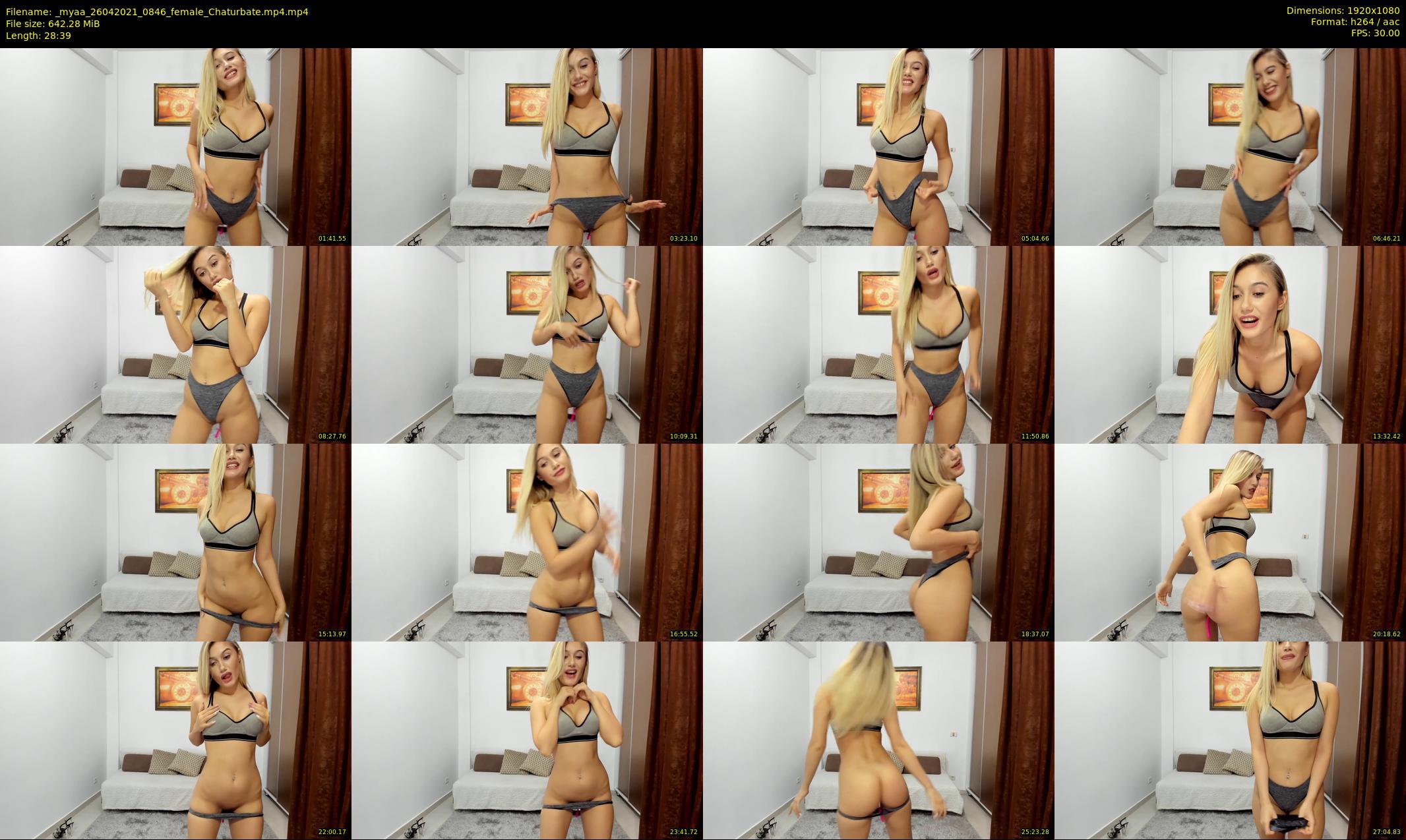 _myaa — 29 minute Chaturbate female cam show recording, 1080p, Apr 26, 2021