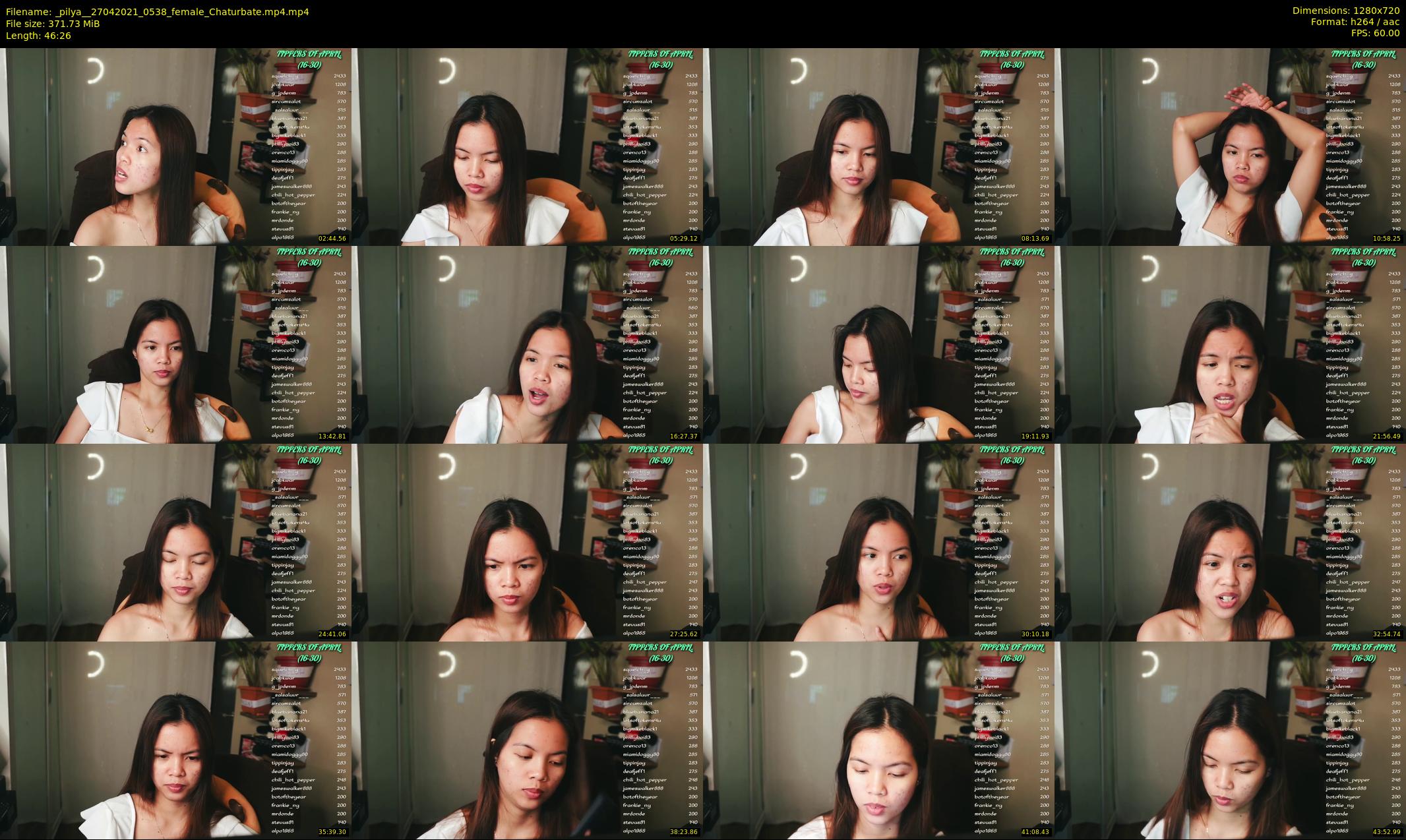 _pilya_ — 47 minute Chaturbate female cam show recording, 720p, Apr 27, 2021