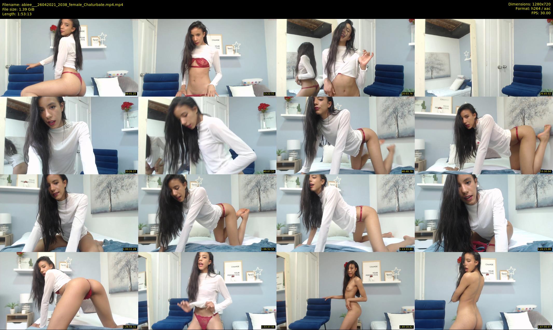 abiee__ — 114 minute Chaturbate female cam show recording, 720p, Apr 26, 2021