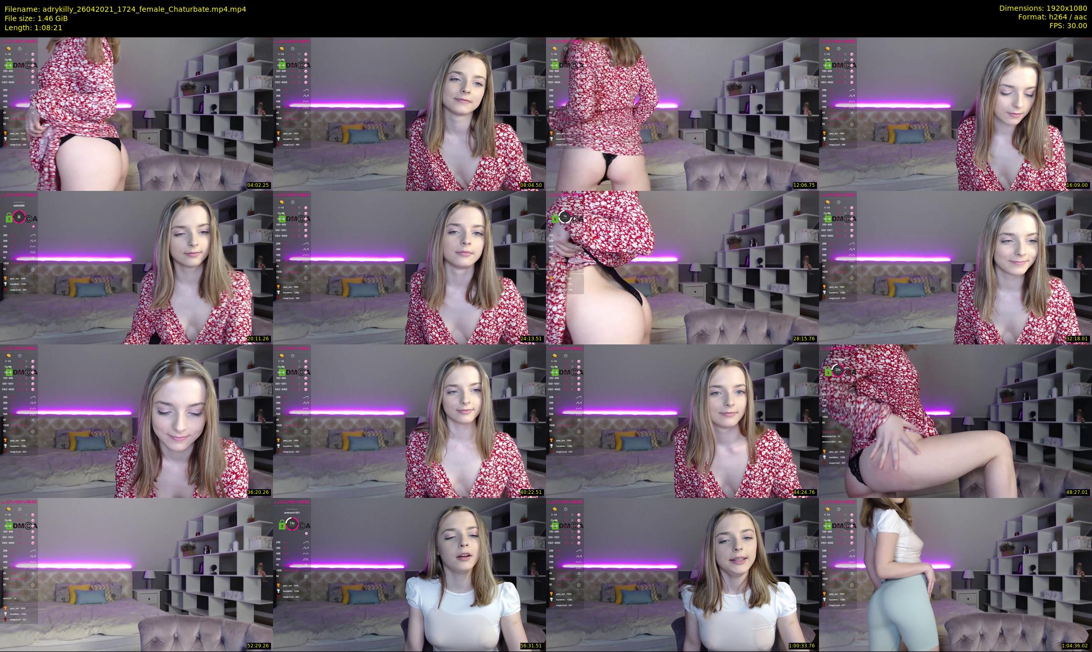adrykilly — 69 minute Chaturbate female cam show recording, 1080p, Apr 26, 2021