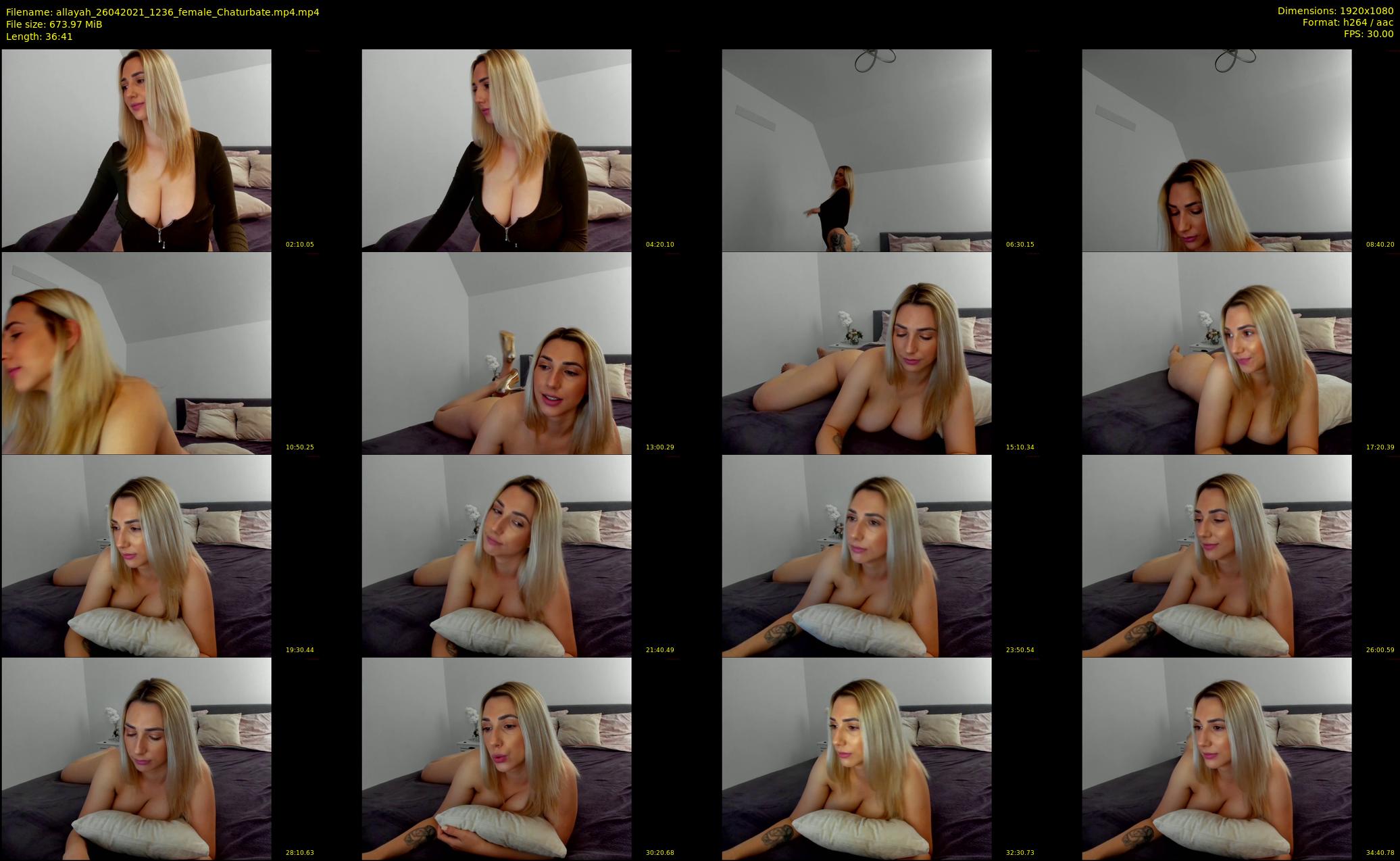 allayah — 37 minute Chaturbate female cam show recording, 1080p, Apr 26, 2021