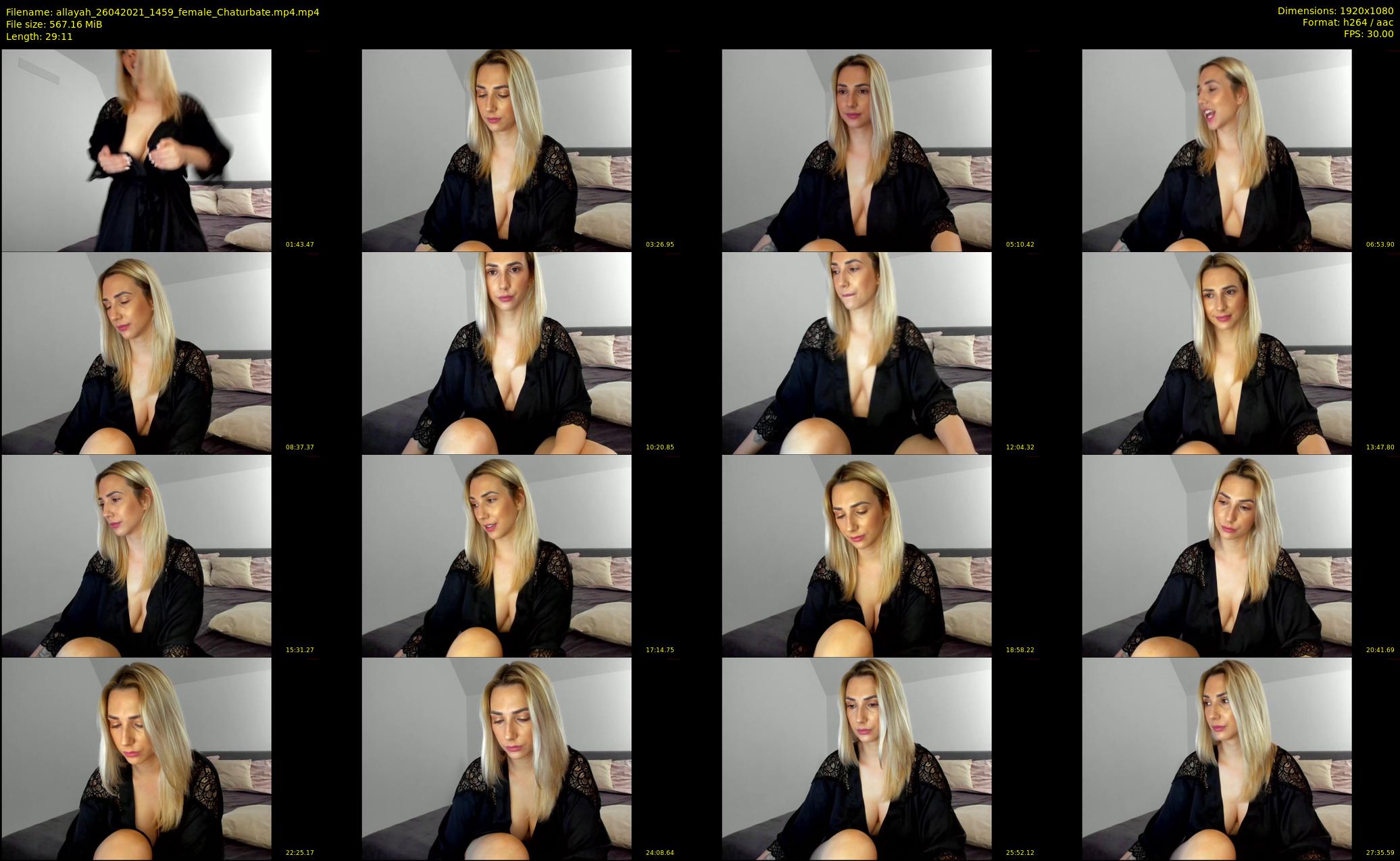 allayah — 30 minute Chaturbate female cam show recording, 1080p, Apr 26, 2021