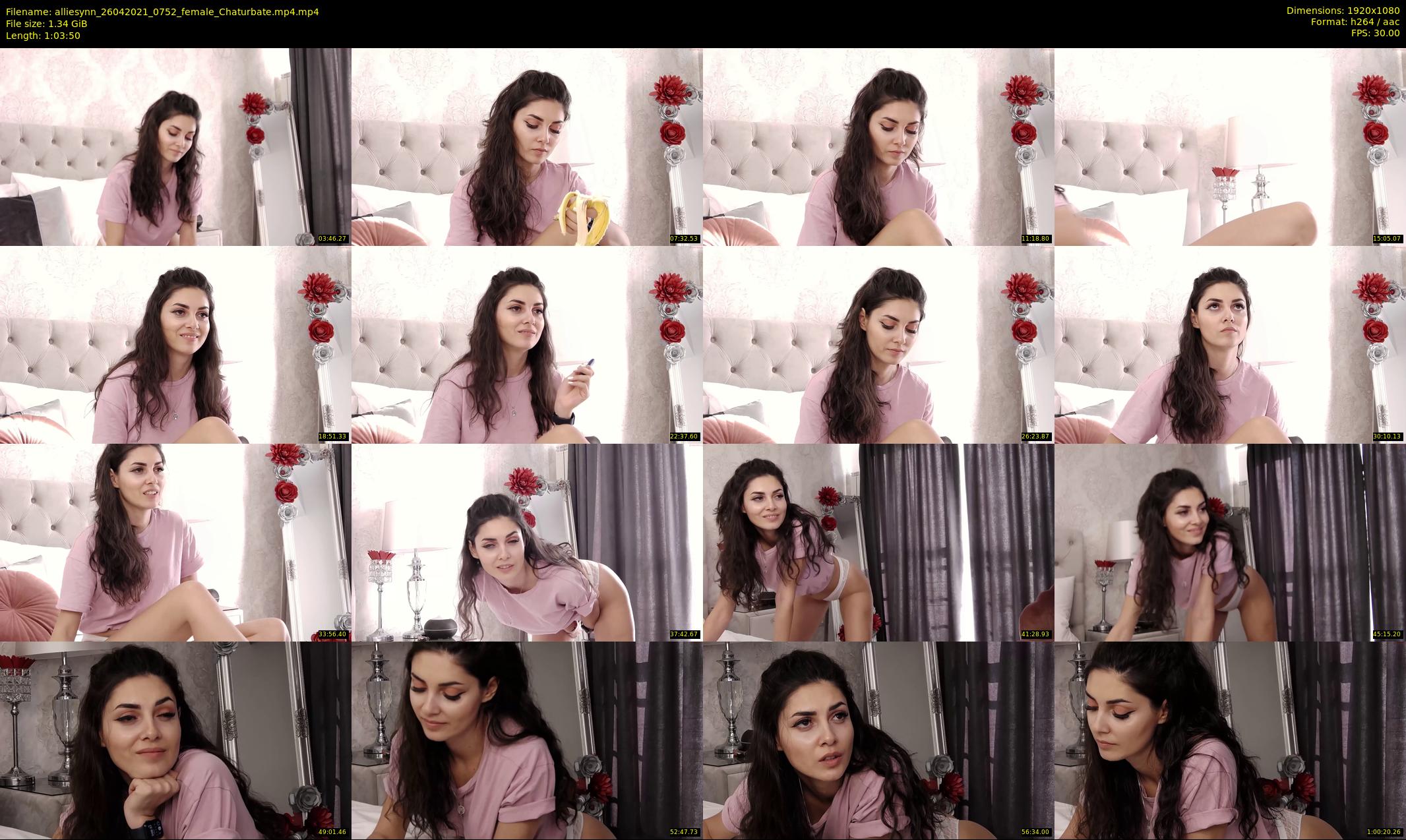 alliesynn — 64 minute Chaturbate female cam show recording, 1080p, Apr 26, 2021