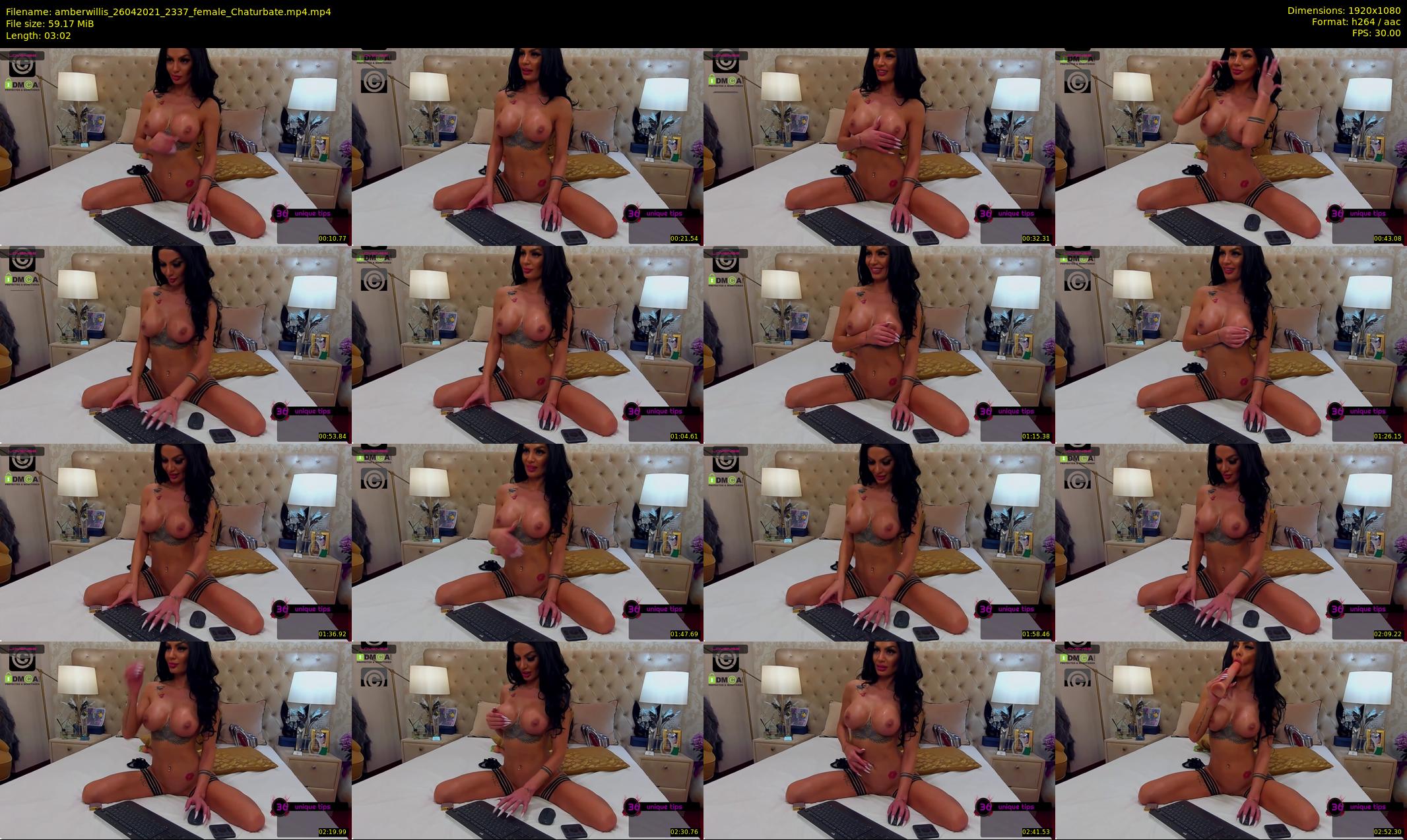 amberwillis — 4 minute Chaturbate female cam show recording, 1080p, Apr 26, 2021