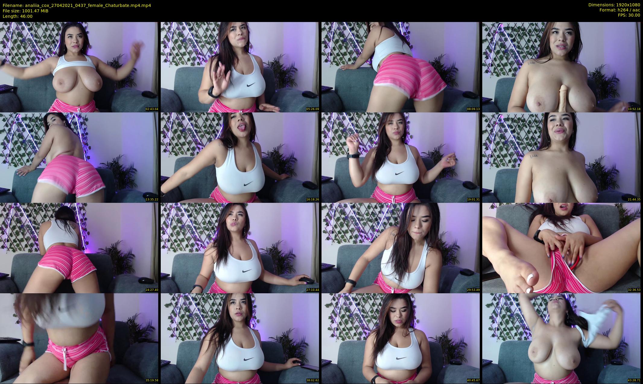 analiia_cox — 46 minute Chaturbate female cam show recording, 1080p, Apr 27, 2021