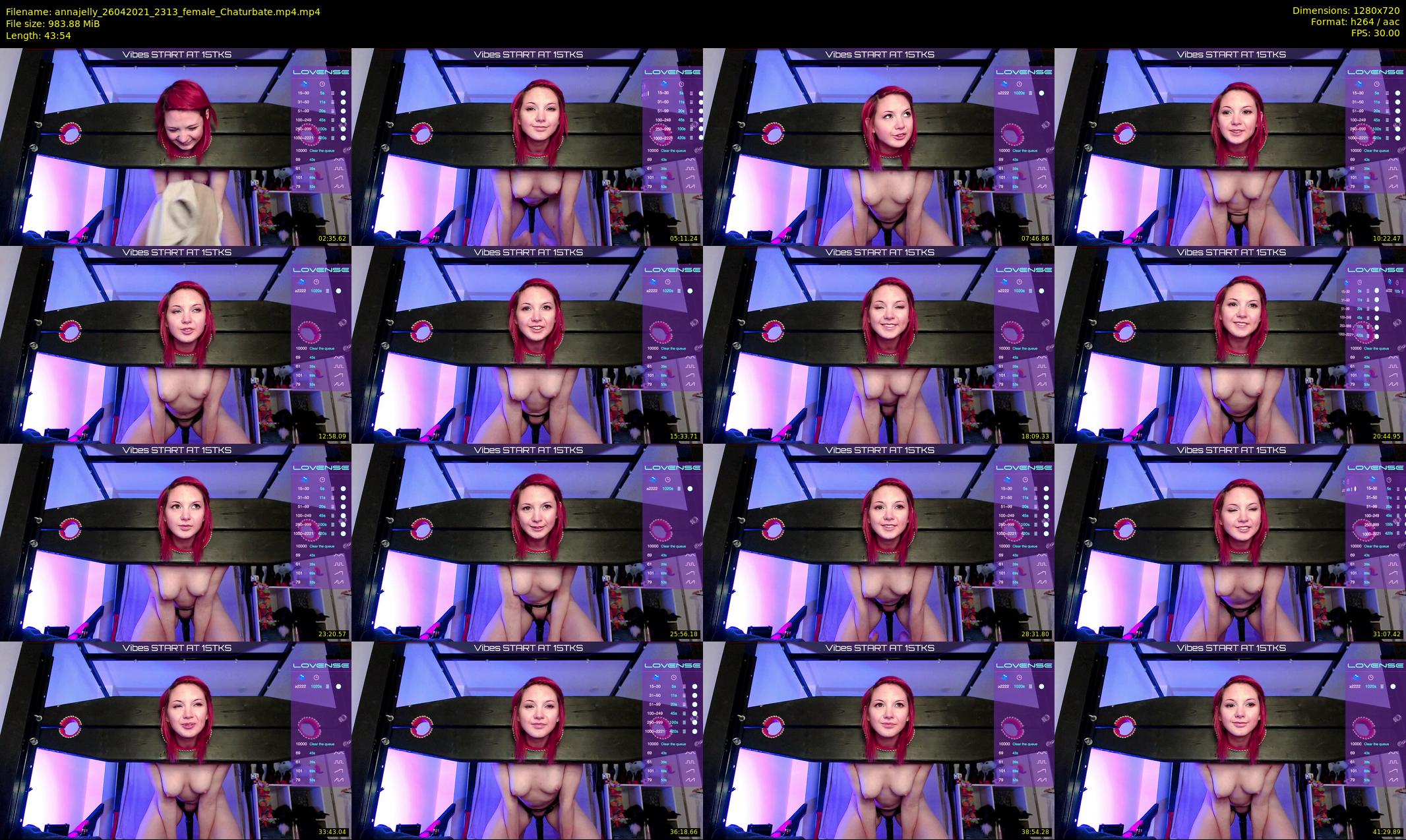 annajelly — 44 minute Chaturbate couple cam show recording, 720p, Apr 26, 2021