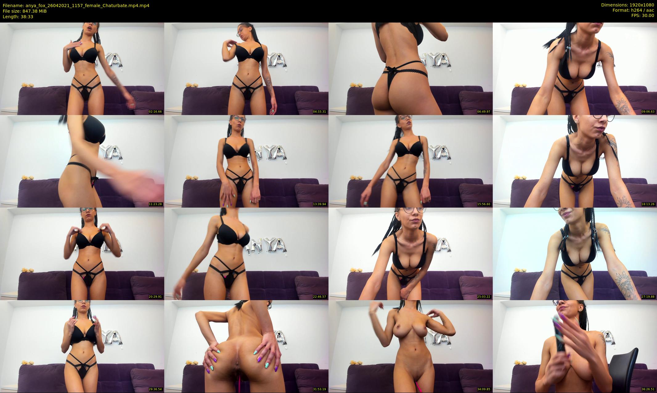 anya_fox — 39 minute Chaturbate female cam show recording, 1080p, Apr 26, 2021