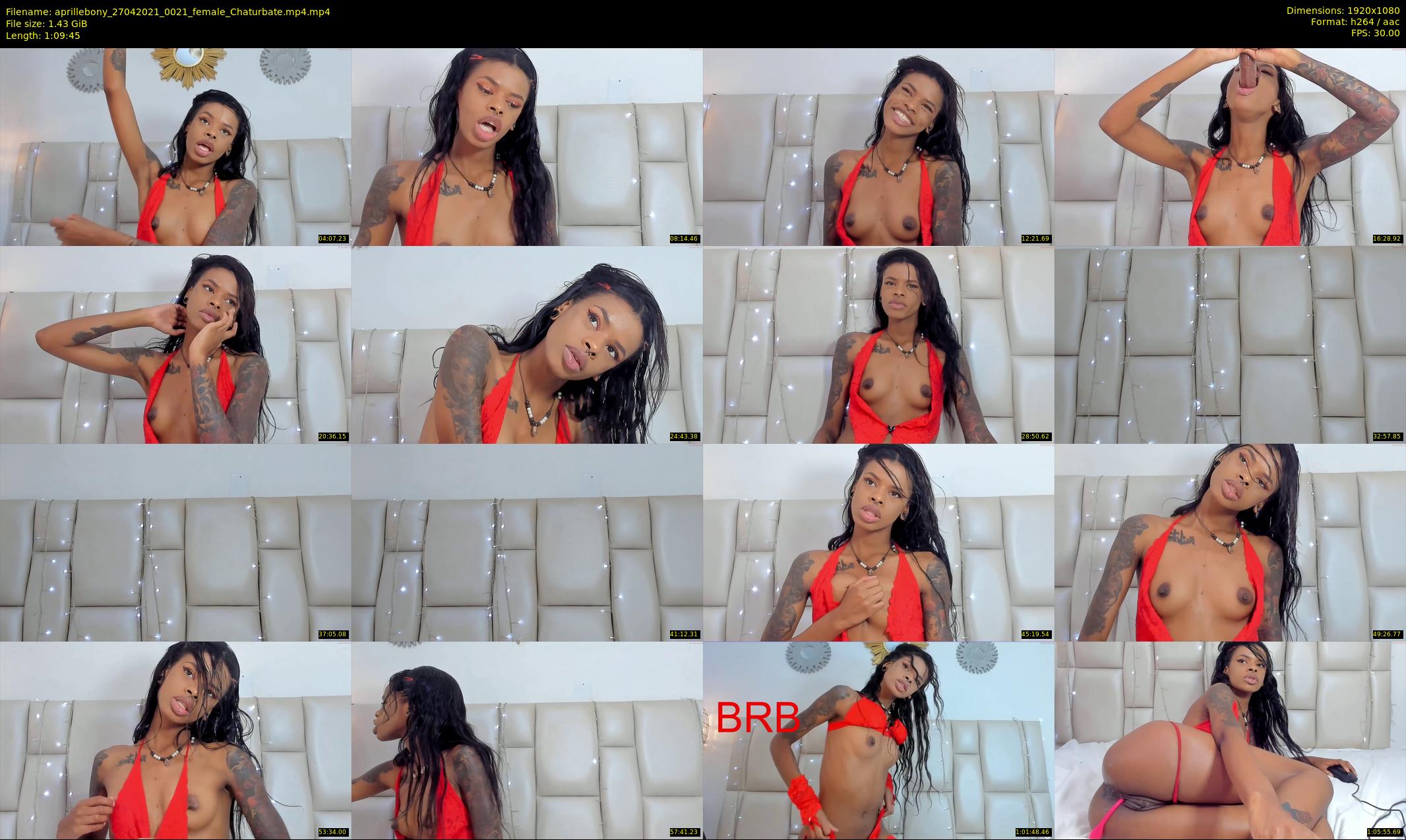 aprillebony — 70 minute Chaturbate female cam show recording, 1080p, Apr 27, 2021