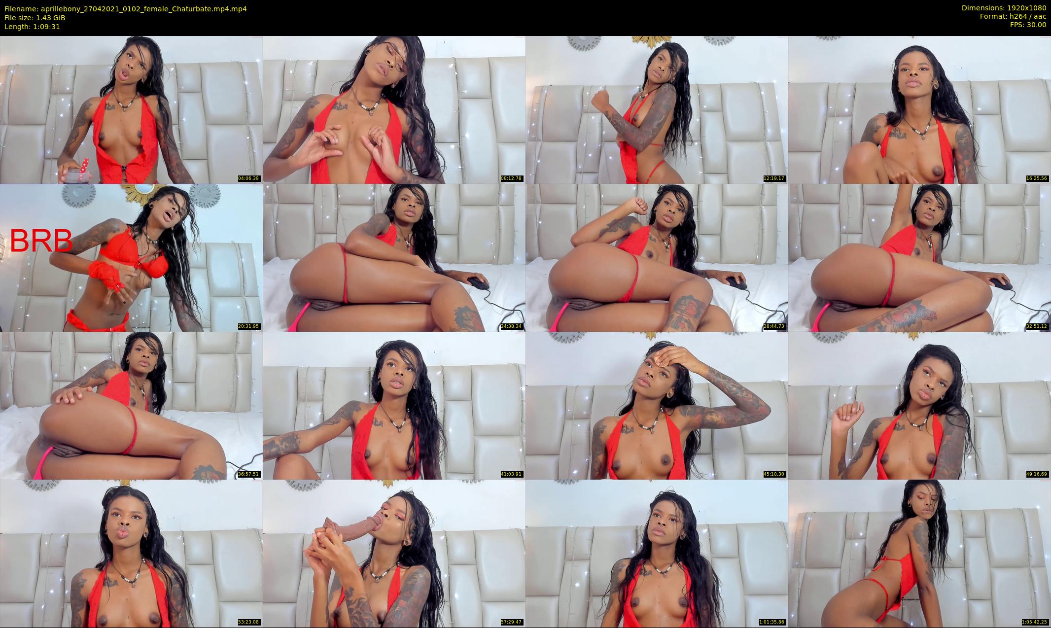 aprillebony — 70 minute Chaturbate female cam show recording, 1080p, Apr 27, 2021