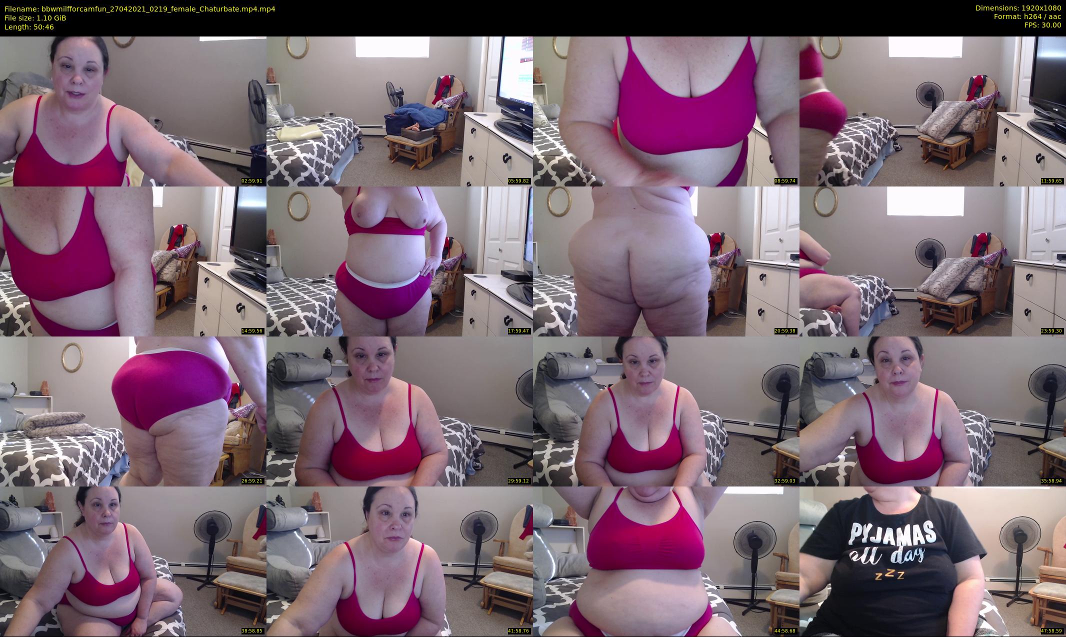 bbwmilfforcamfun — 51 minute Chaturbate female cam show recording, 1080p, Apr 27, 2021