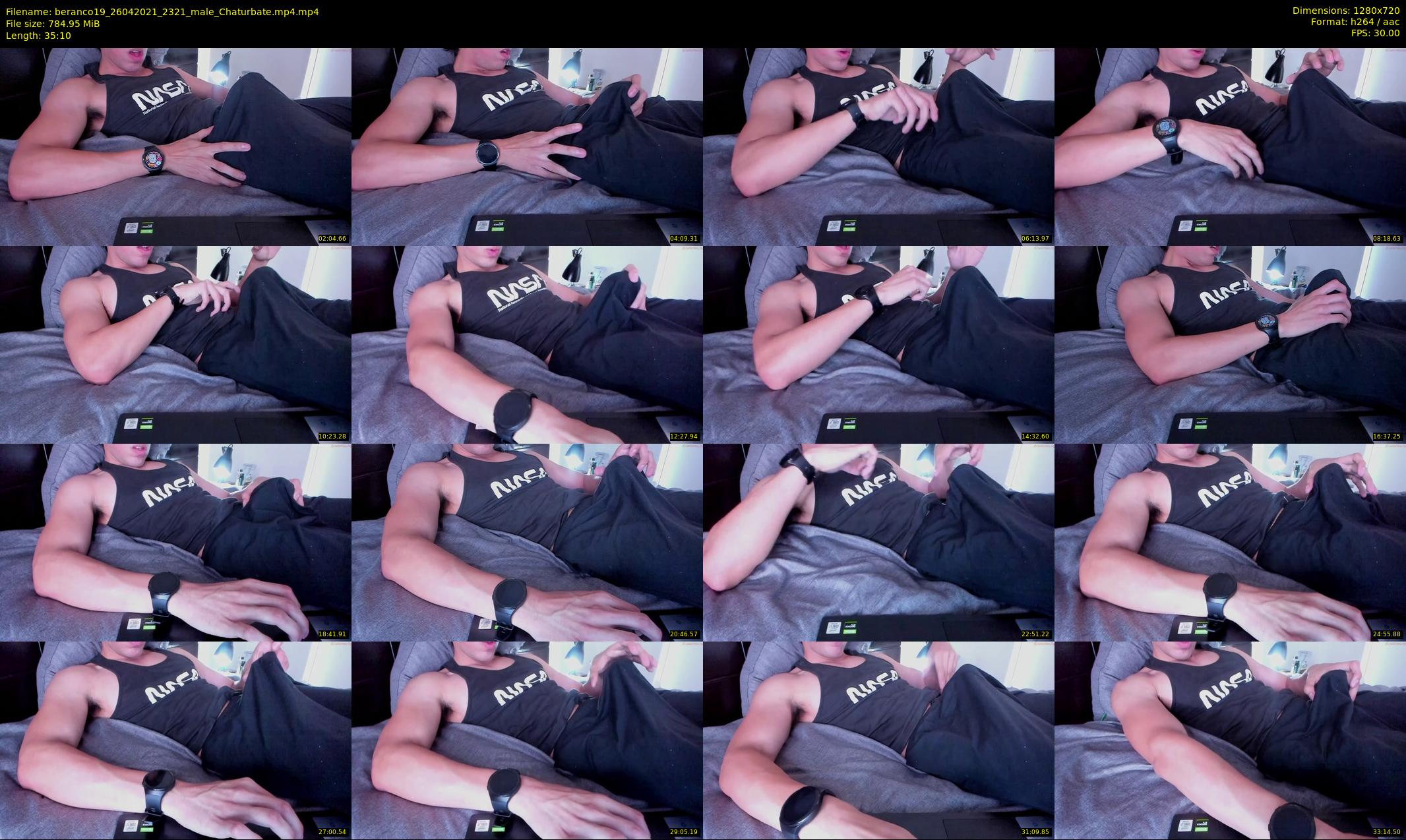 beranco19 — 36 minute Chaturbate male cam show recording, 720p, Apr 26, 2021