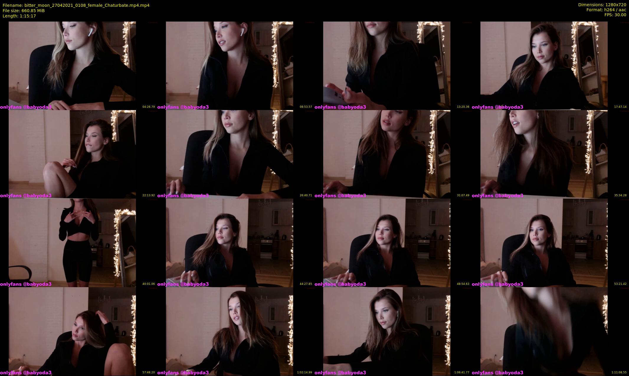 bitter_moon — 76 minute Chaturbate female cam show recording, 720p, Apr 27, 2021
