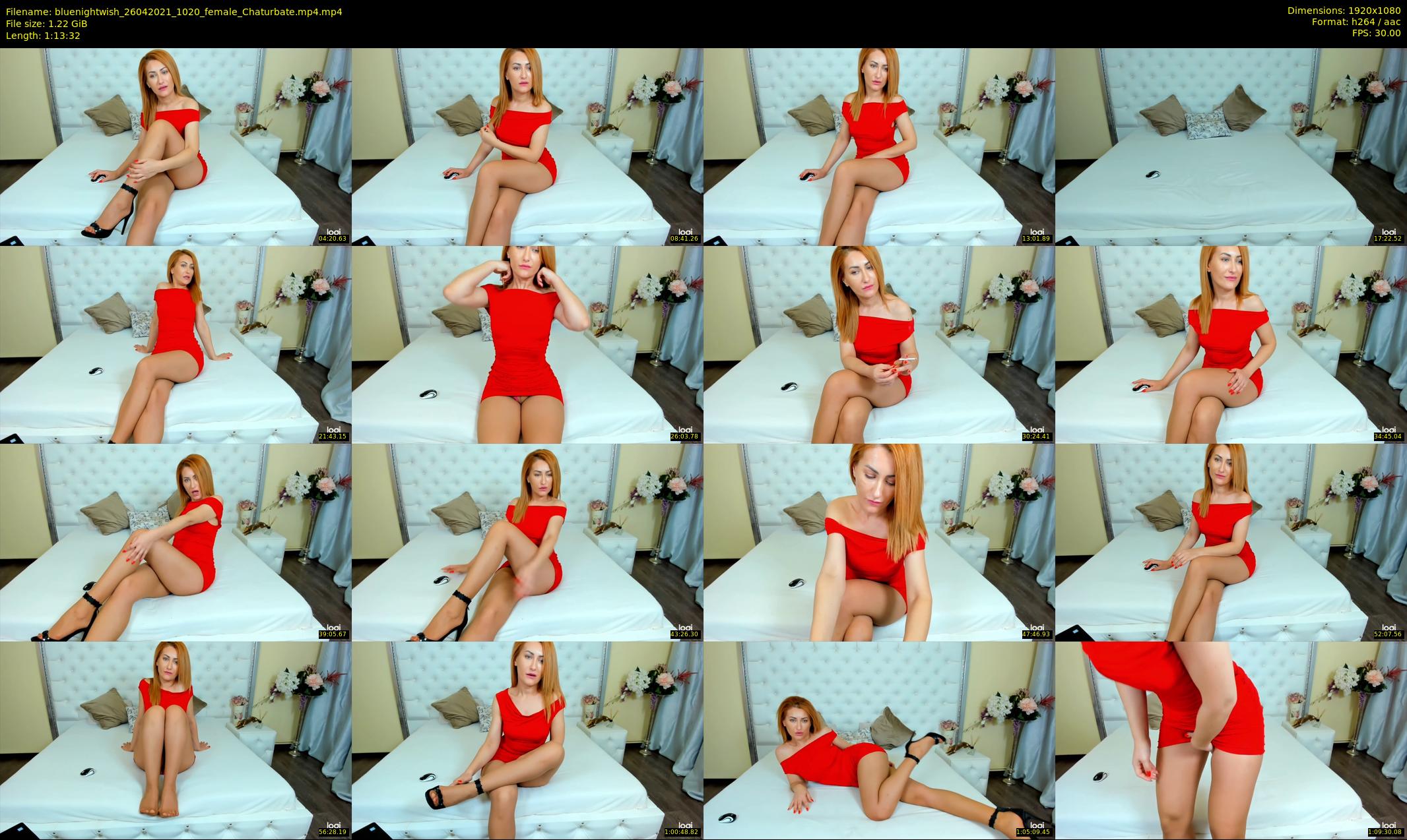 bluenightwish — 74 minute Chaturbate female cam show recording, 1080p, Apr 26, 2021