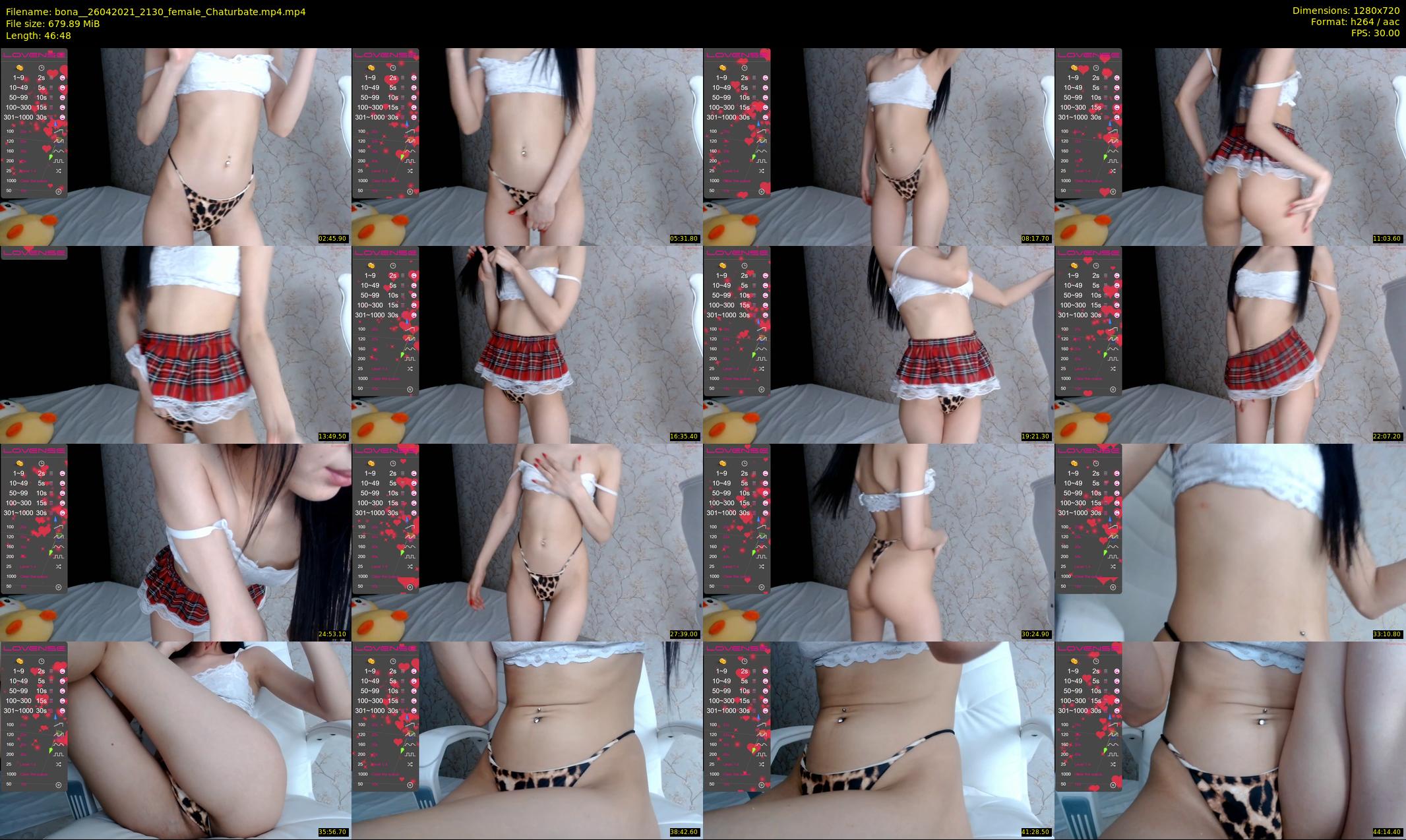 bona_ — 47 minute Chaturbate female cam show recording, 720p, Apr 26, 2021