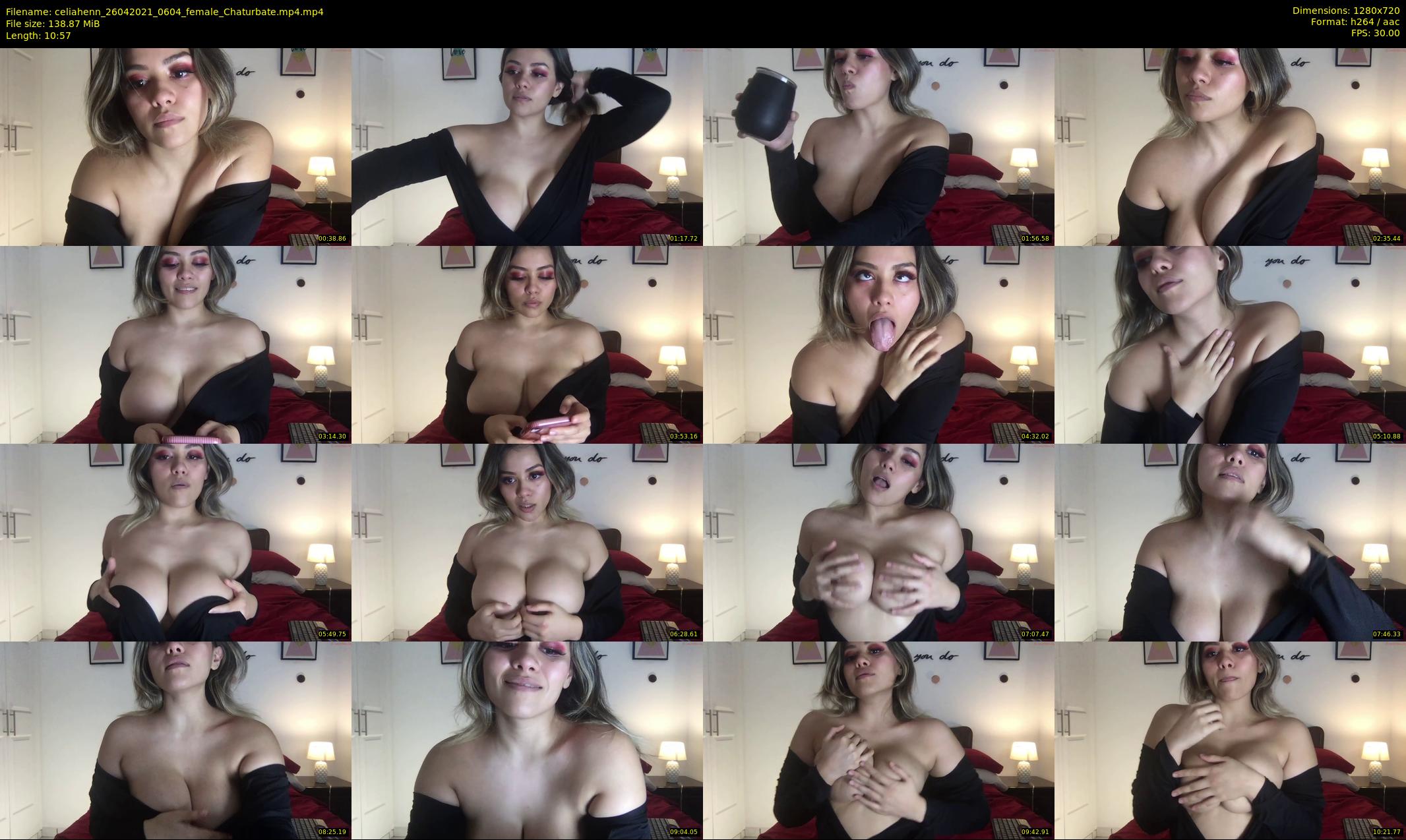 celiahenn — 11 minute Chaturbate female cam show recording, 720p, Apr 26, 2021