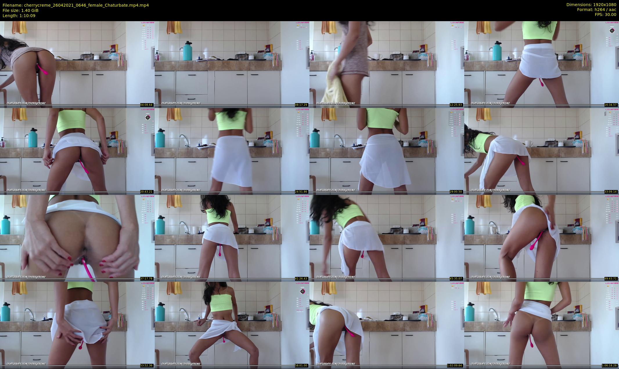 cherrycreme — 71 minute Chaturbate female cam show recording, 1080p, Apr 26, 2021