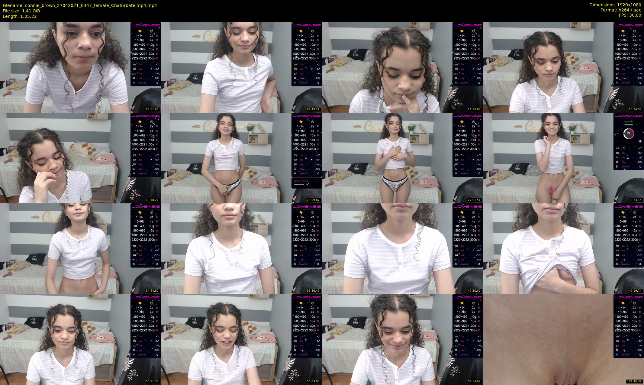 connie_brown — 66 minute Chaturbate female cam show recording, 1080p, Apr 27, 2021