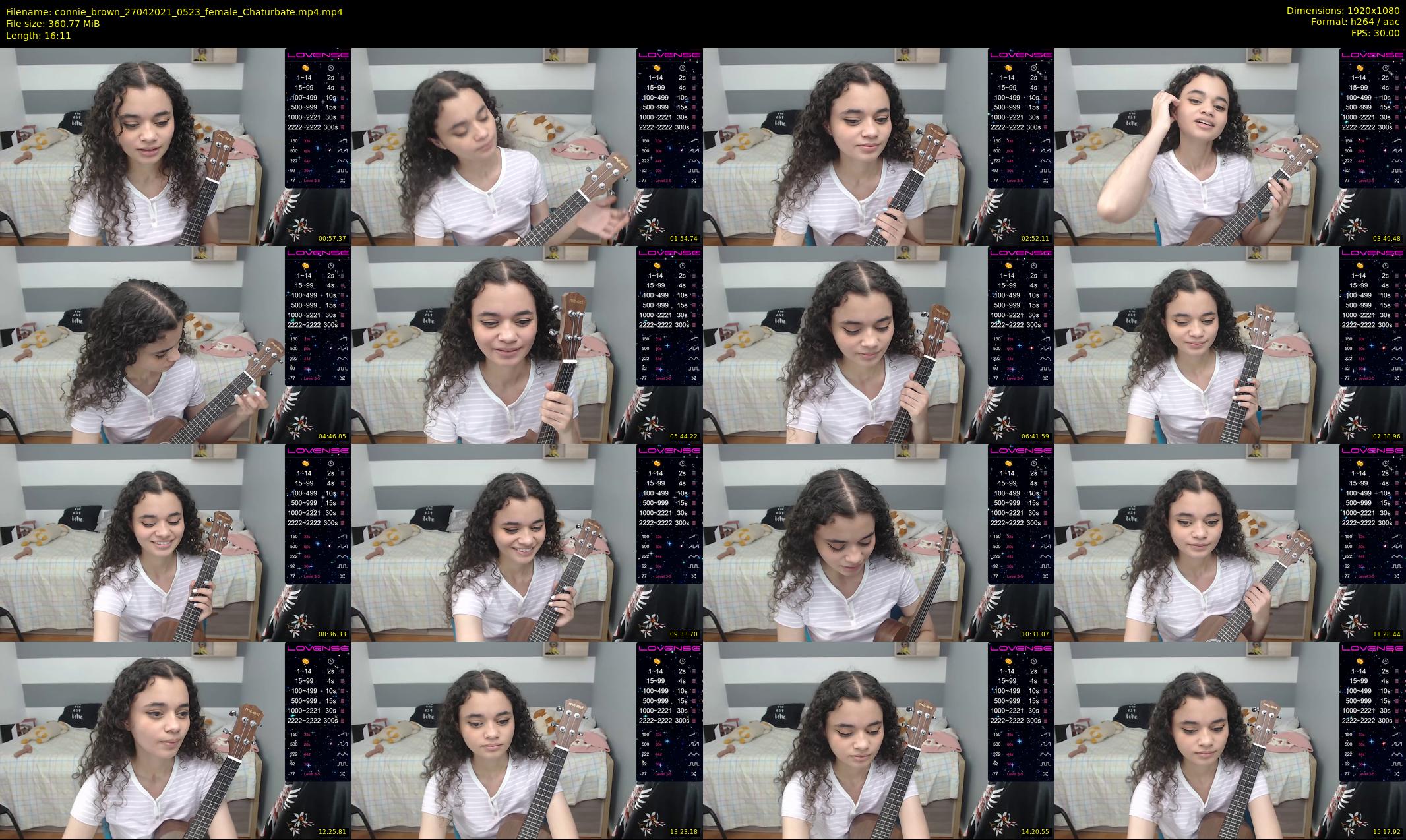 connie_brown — 17 minute Chaturbate female cam show recording, 1080p, Apr 27, 2021