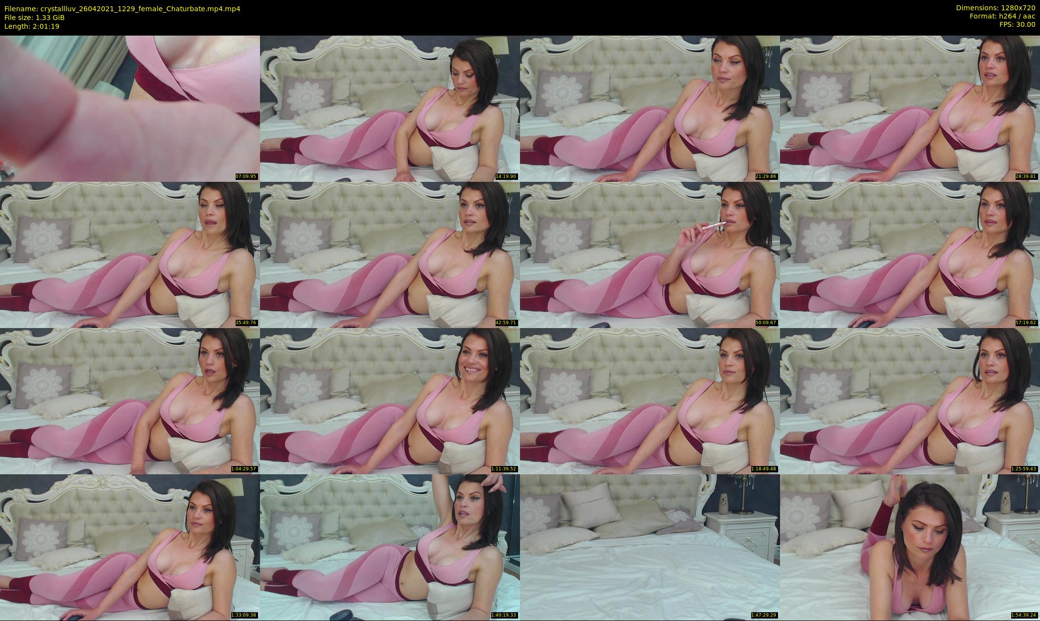 crystallluv — 122 minute Chaturbate female cam show recording, 720p, Apr 26, 2021