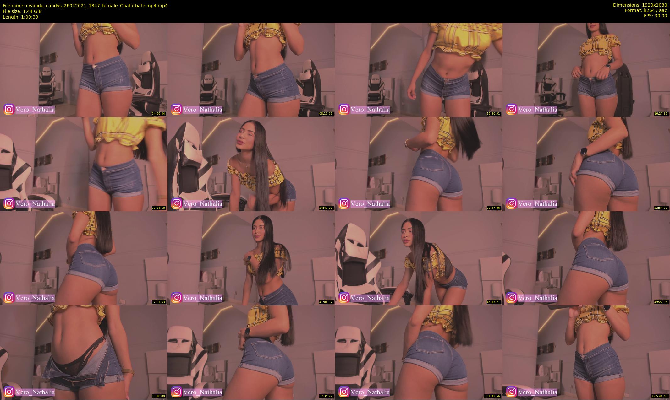 cyanide_candys — 70 minute Chaturbate female cam show recording, 1080p, Apr 26, 2021