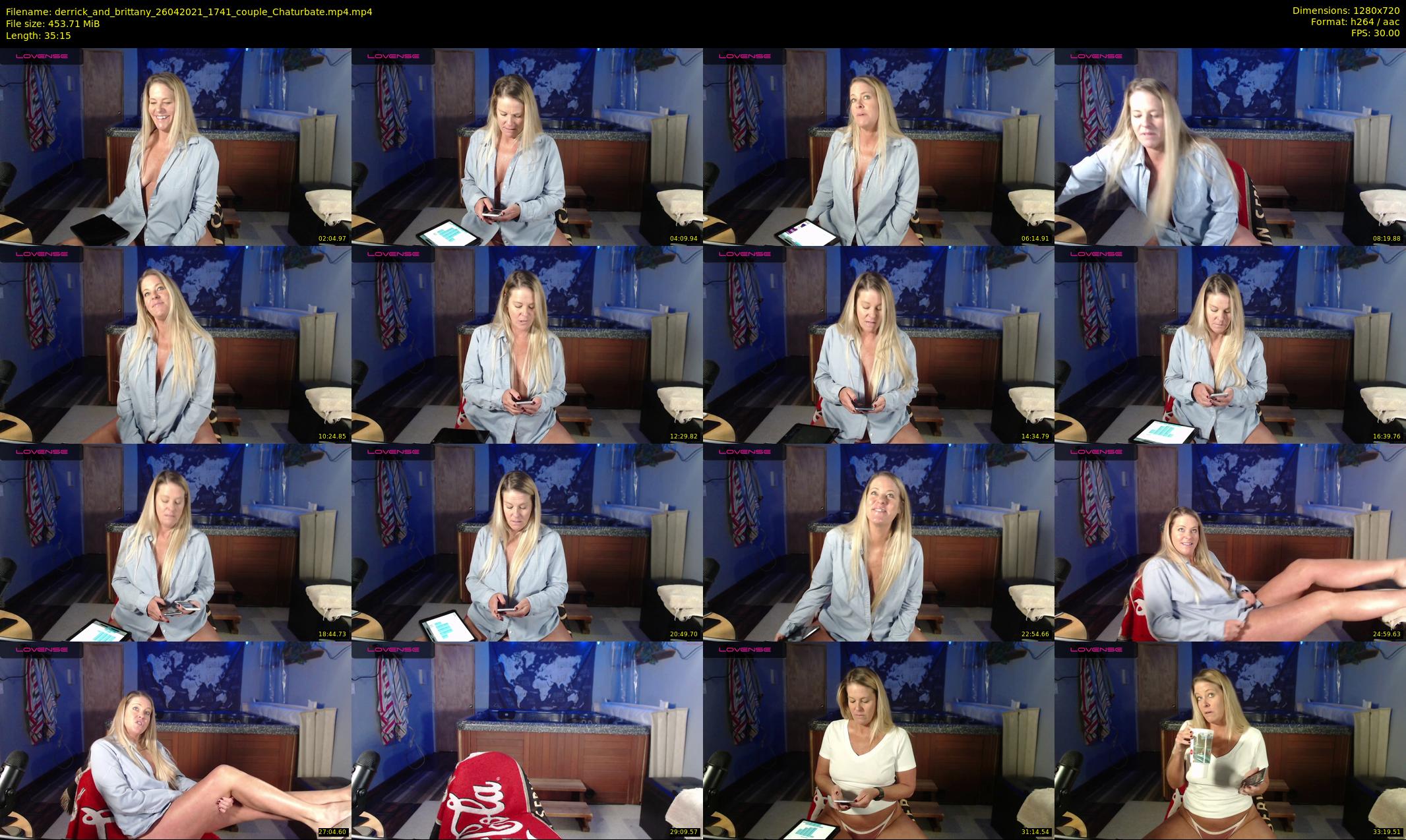 derrick_and_brittany — 36 minute Chaturbate couple cam show recording, 720p, Apr 26, 2021