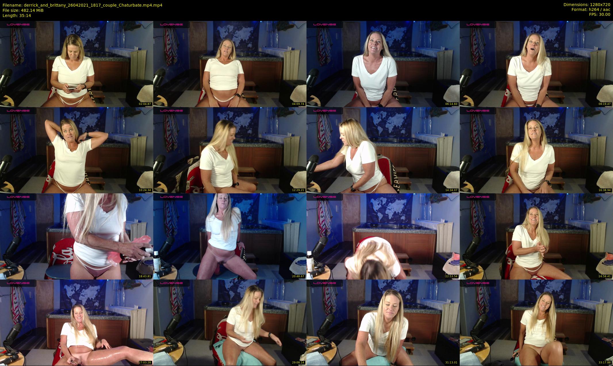derrick_and_brittany — 36 minute Chaturbate couple cam show recording, 720p, Apr 26, 2021