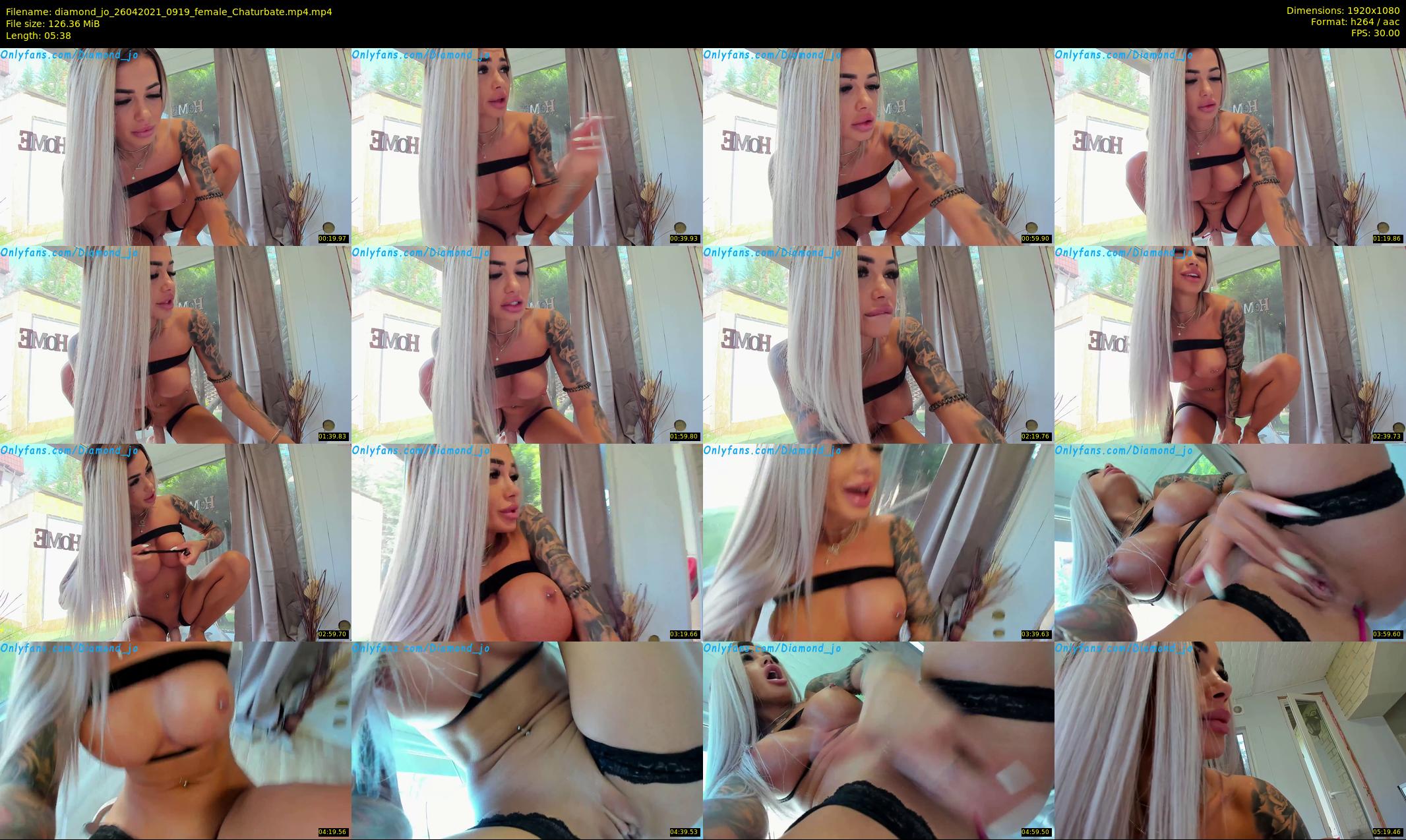 diamond_jo — 6 minute Chaturbate female cam show recording, 1080p, Apr 26, 2021