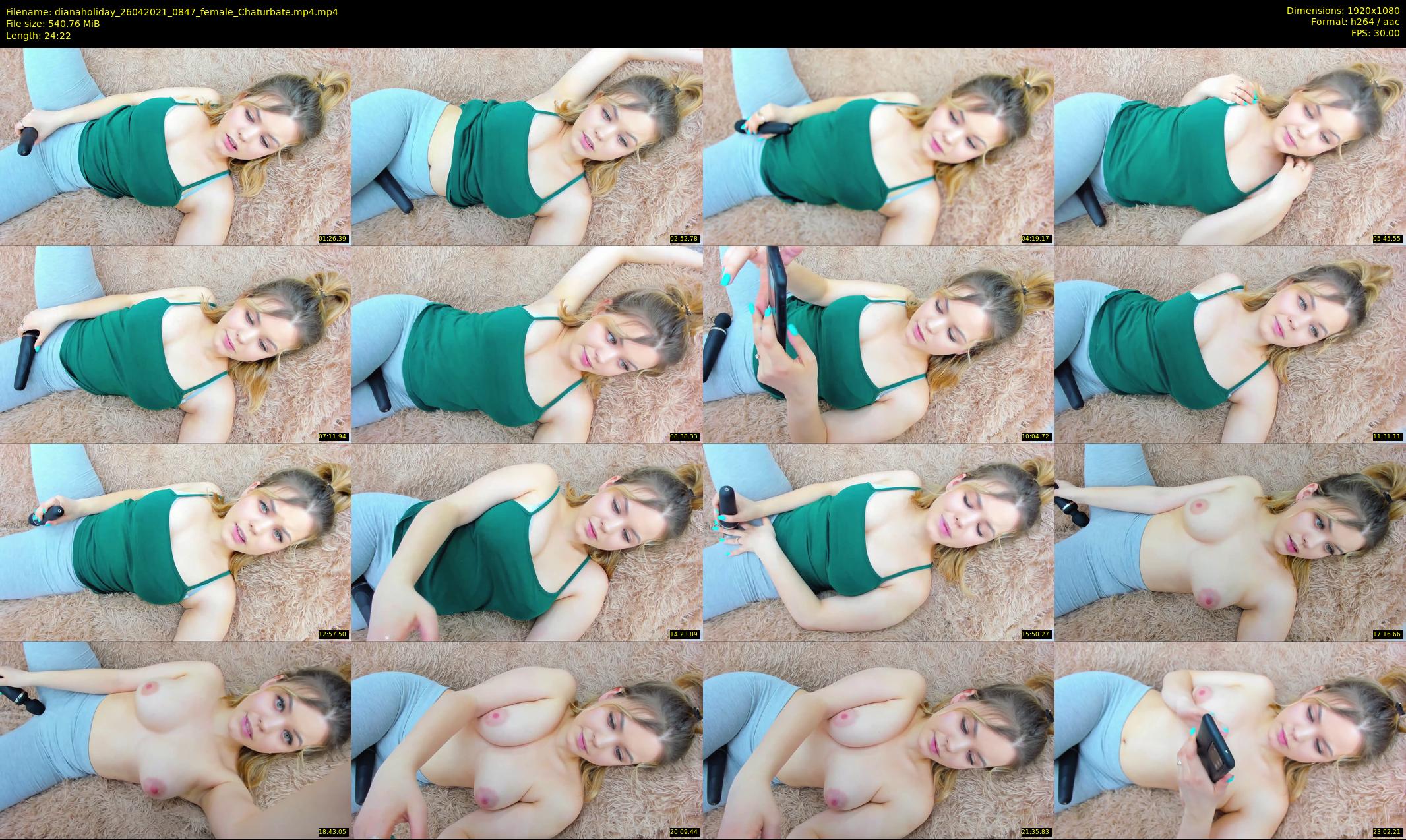 dianaholiday — 25 minute Chaturbate female cam show recording, 1080p, Apr 26, 2021
