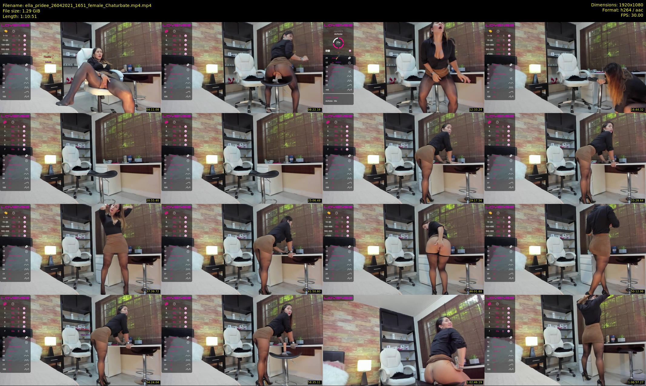 ella_pridee — 71 minute Chaturbate female cam show recording, 1080p, Apr 26, 2021