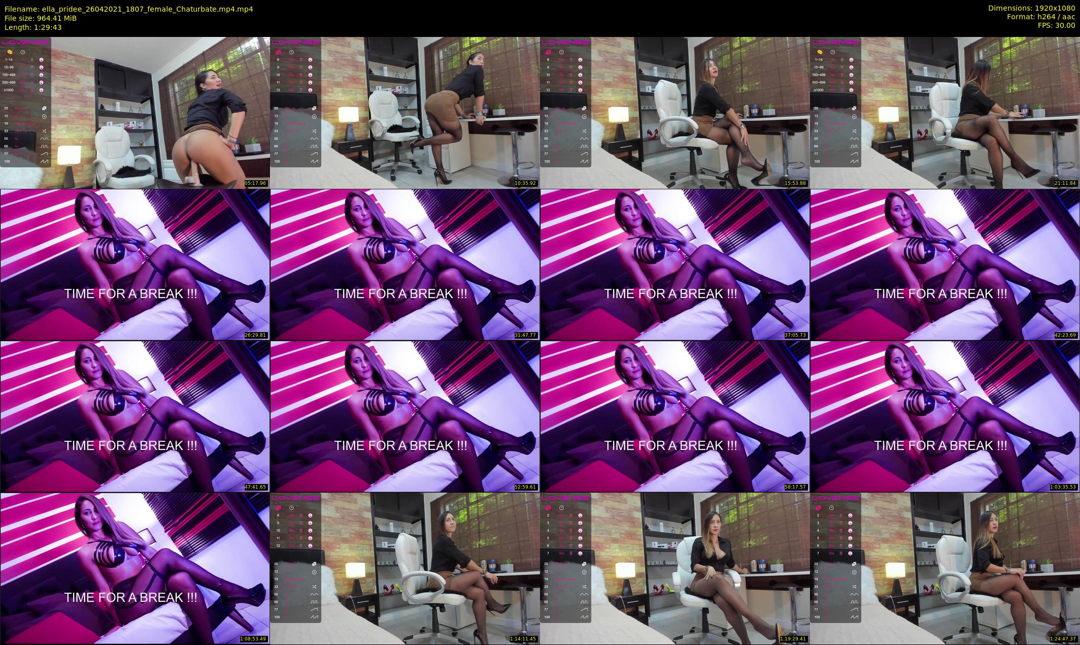 ella_pridee — 90 minute Chaturbate female cam show recording, 1080p, Apr 26, 2021