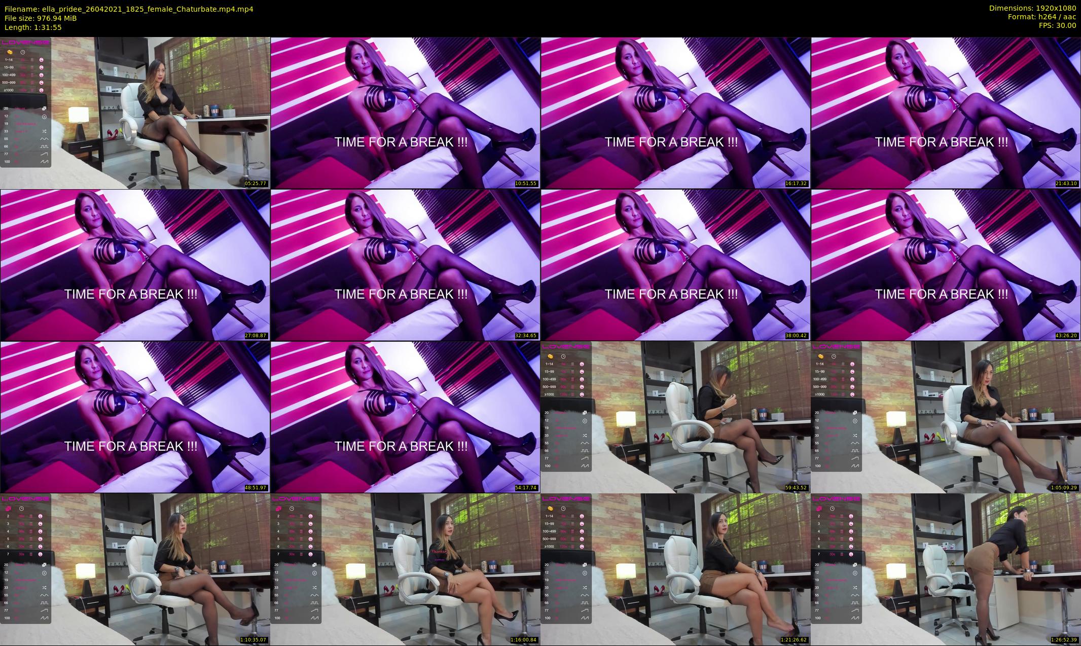 ella_pridee — 92 minute Chaturbate female cam show recording, 1080p, Apr 26, 2021