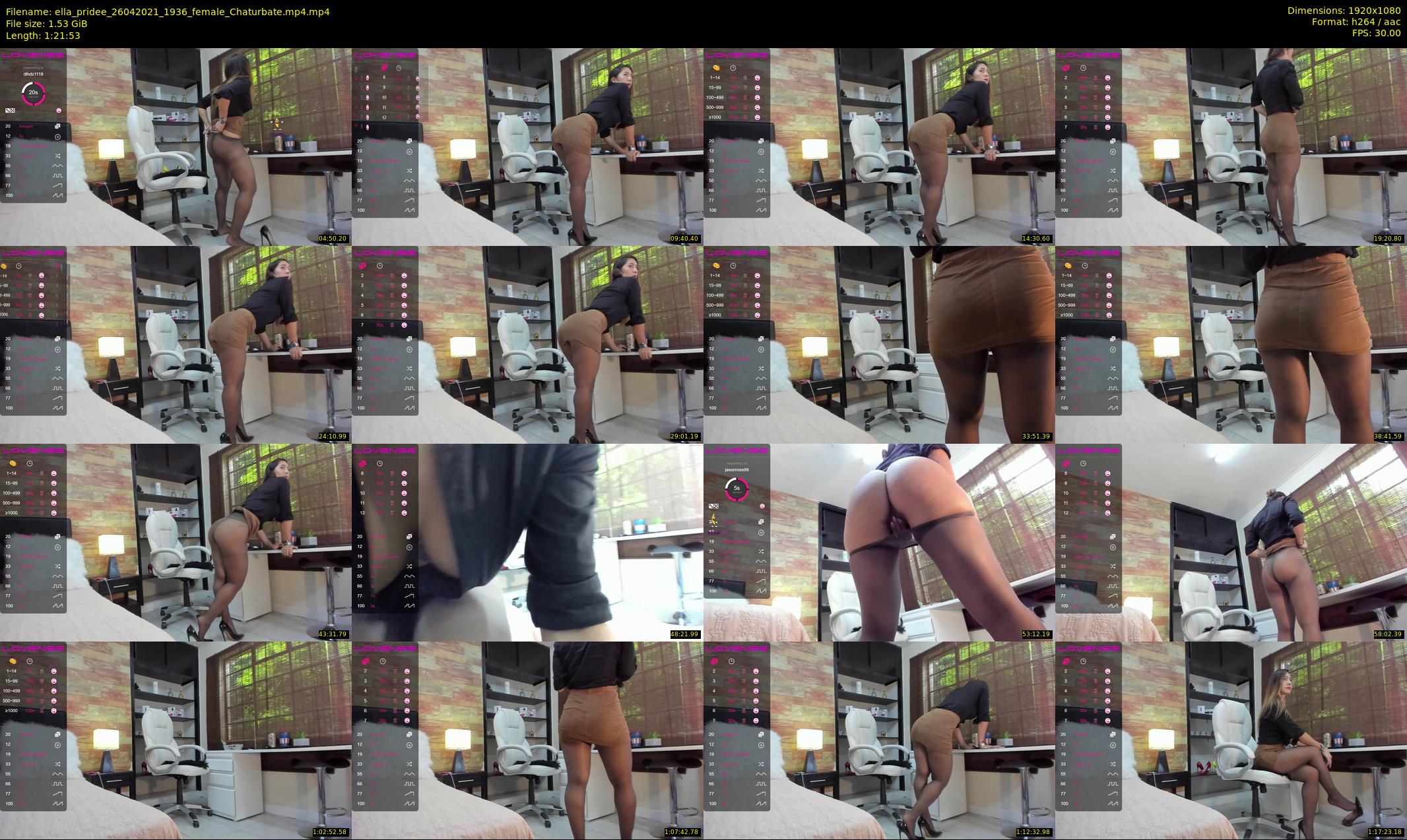 ella_pridee — 82 minute Chaturbate female cam show recording, 1080p, Apr 26, 2021