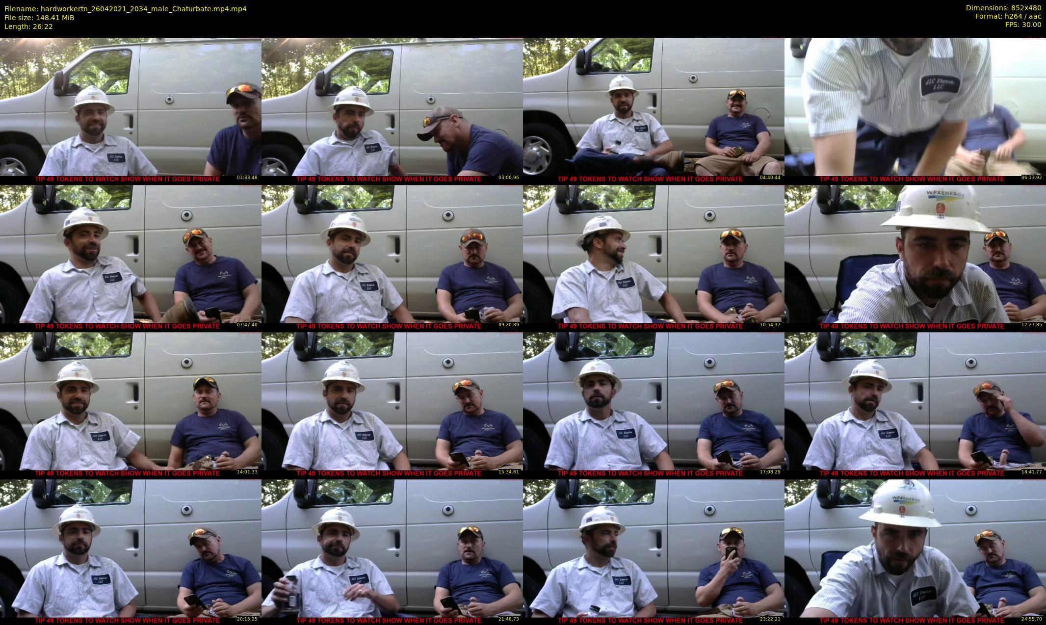 hardworkertn — 27 minute Chaturbate male cam show recording, 480p, Apr 26, 2021