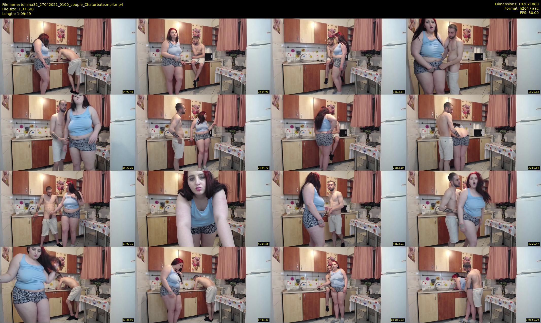 iuliana32 — 70 minute Chaturbate couple cam show recording, 1080p, Apr 27, 2021