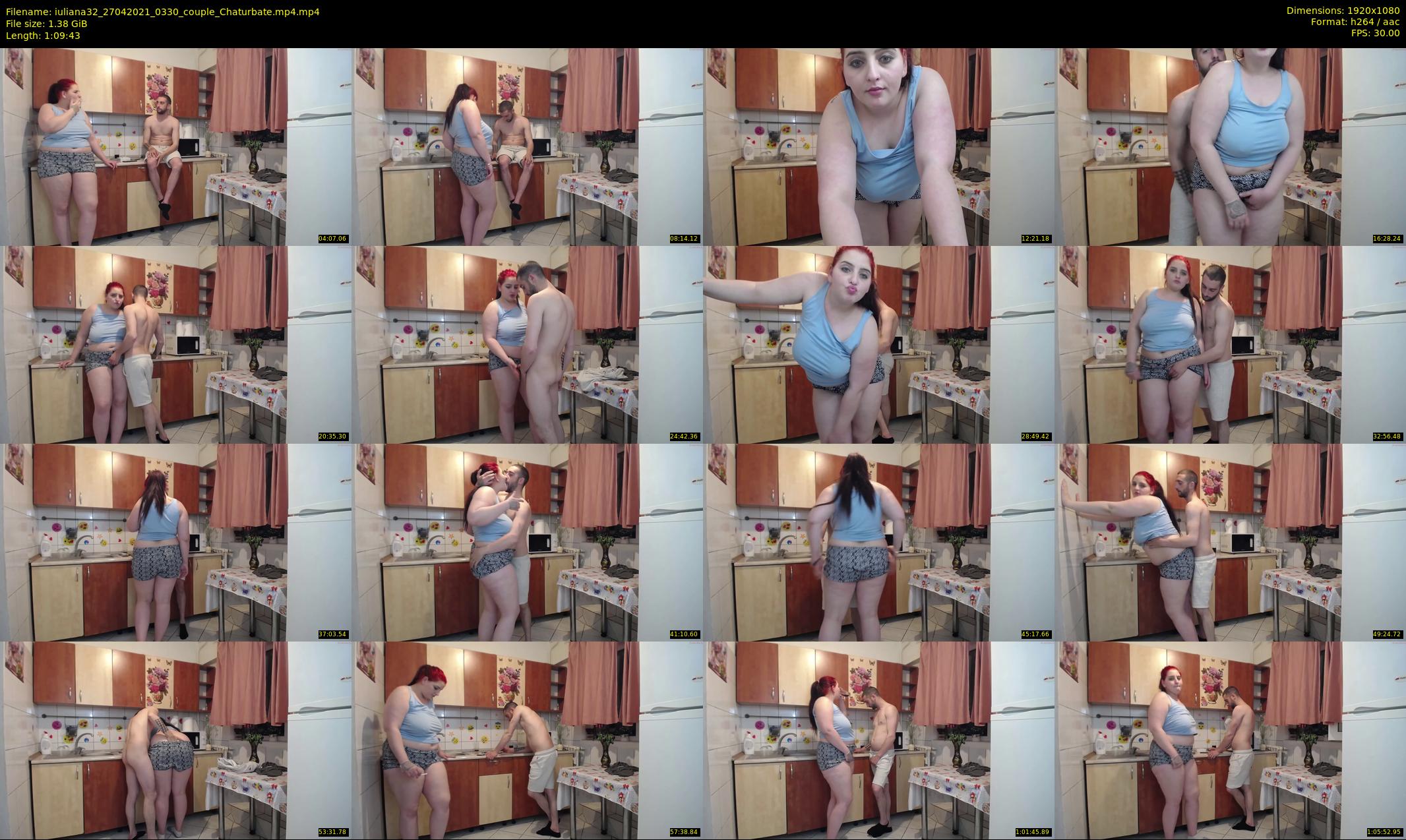 iuliana32 — 70 minute Chaturbate couple cam show recording, 1080p, Apr 27, 2021